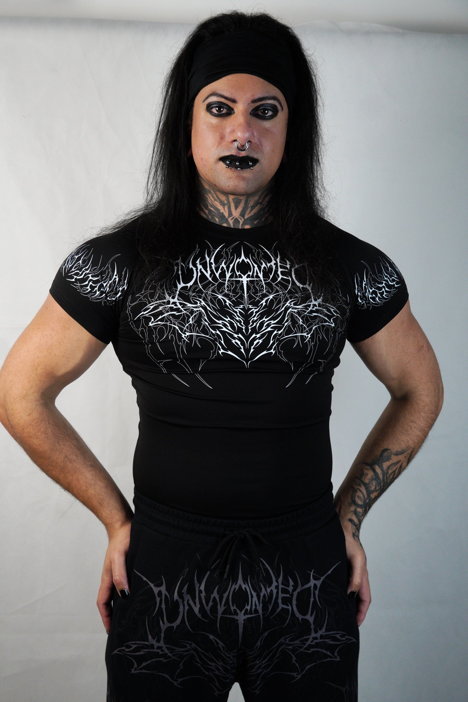 Nightwing Grey - Male Compression T-Shirt