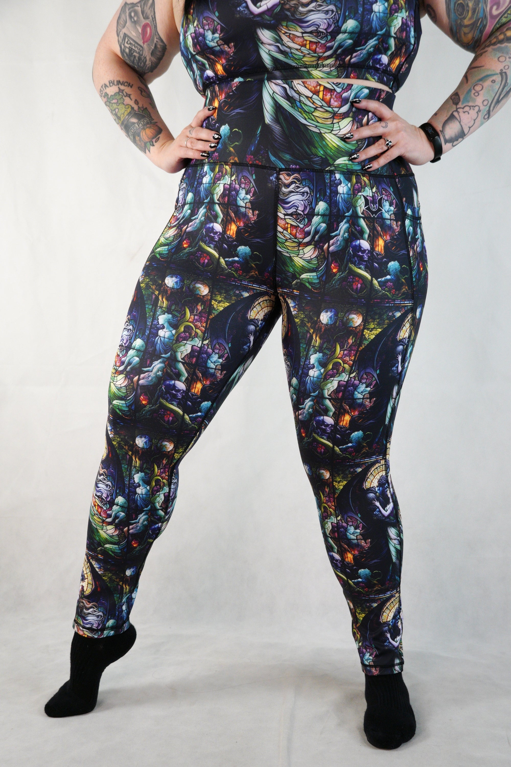 Hades- Side Pocket Leggings