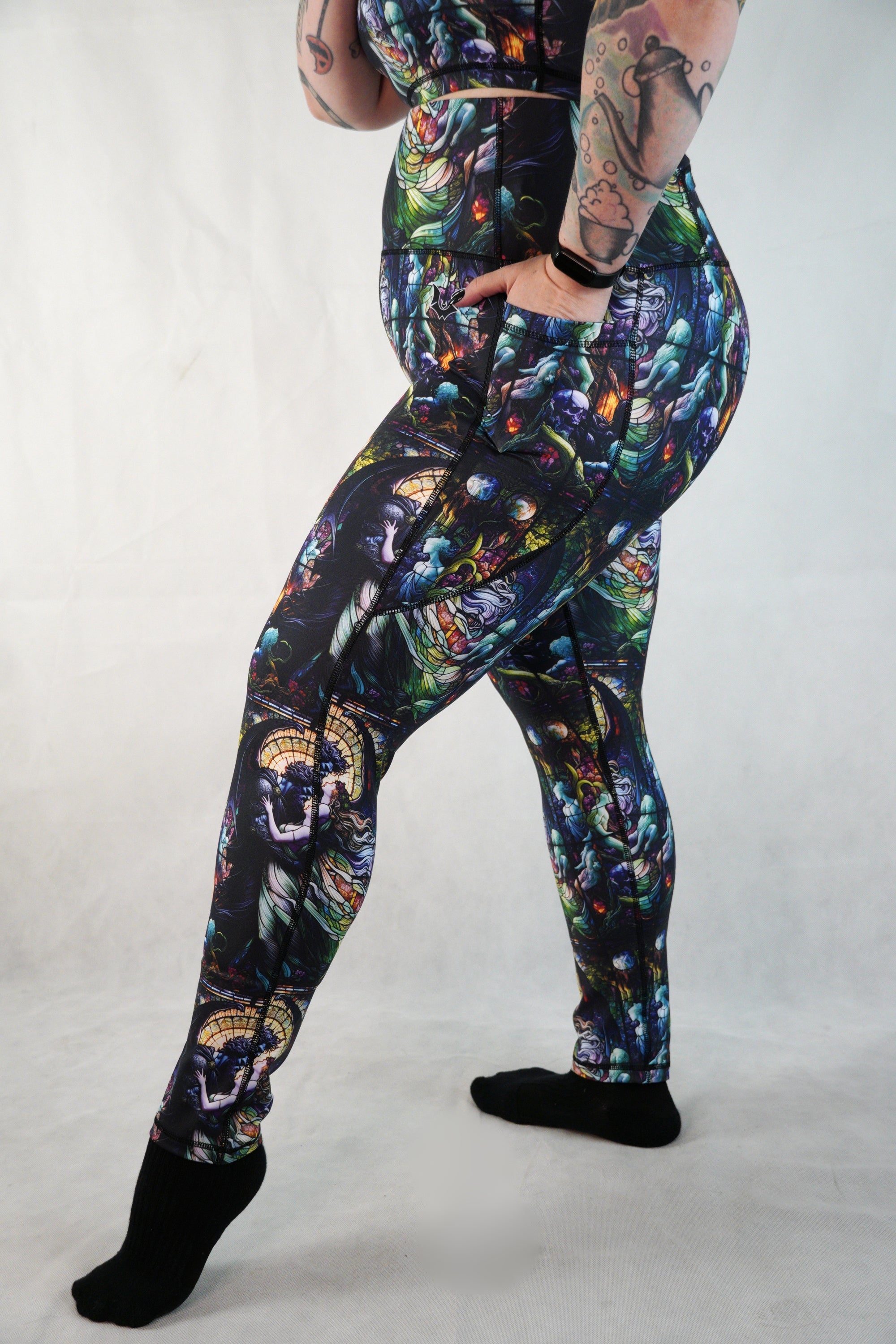 Hades- Side Pocket Leggings