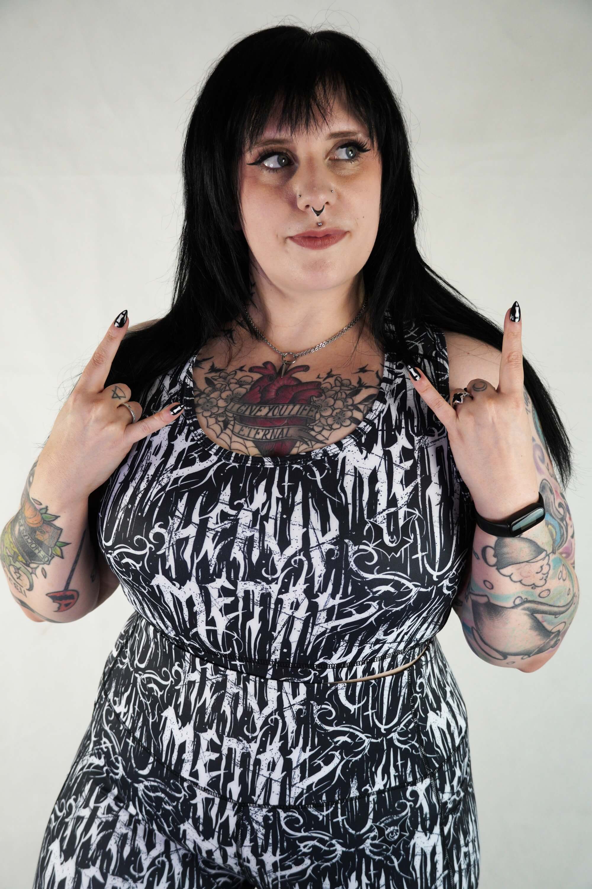 Heavy Metal - Crop Top