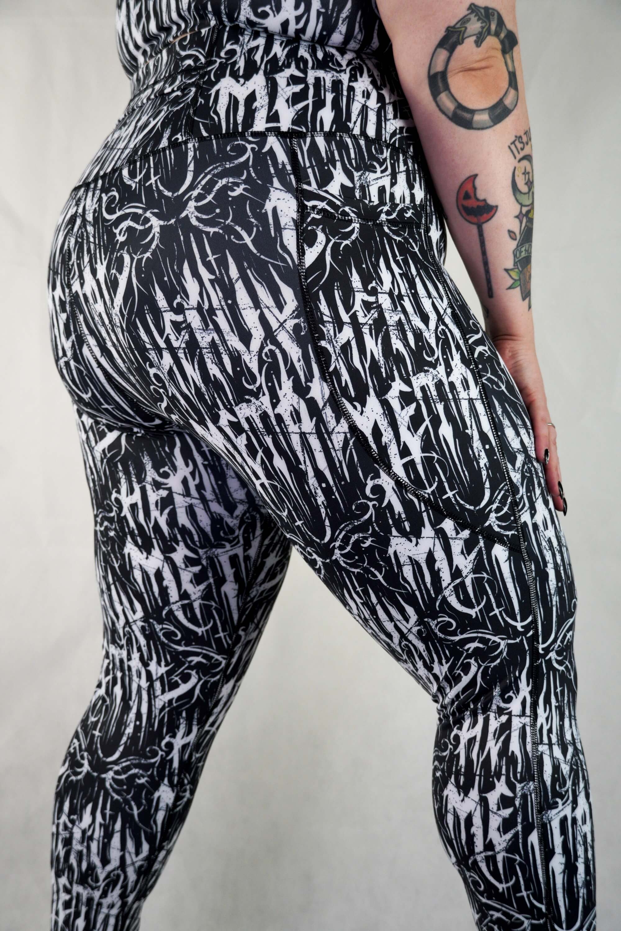 Heavy Metal - Side Pocket Leggings