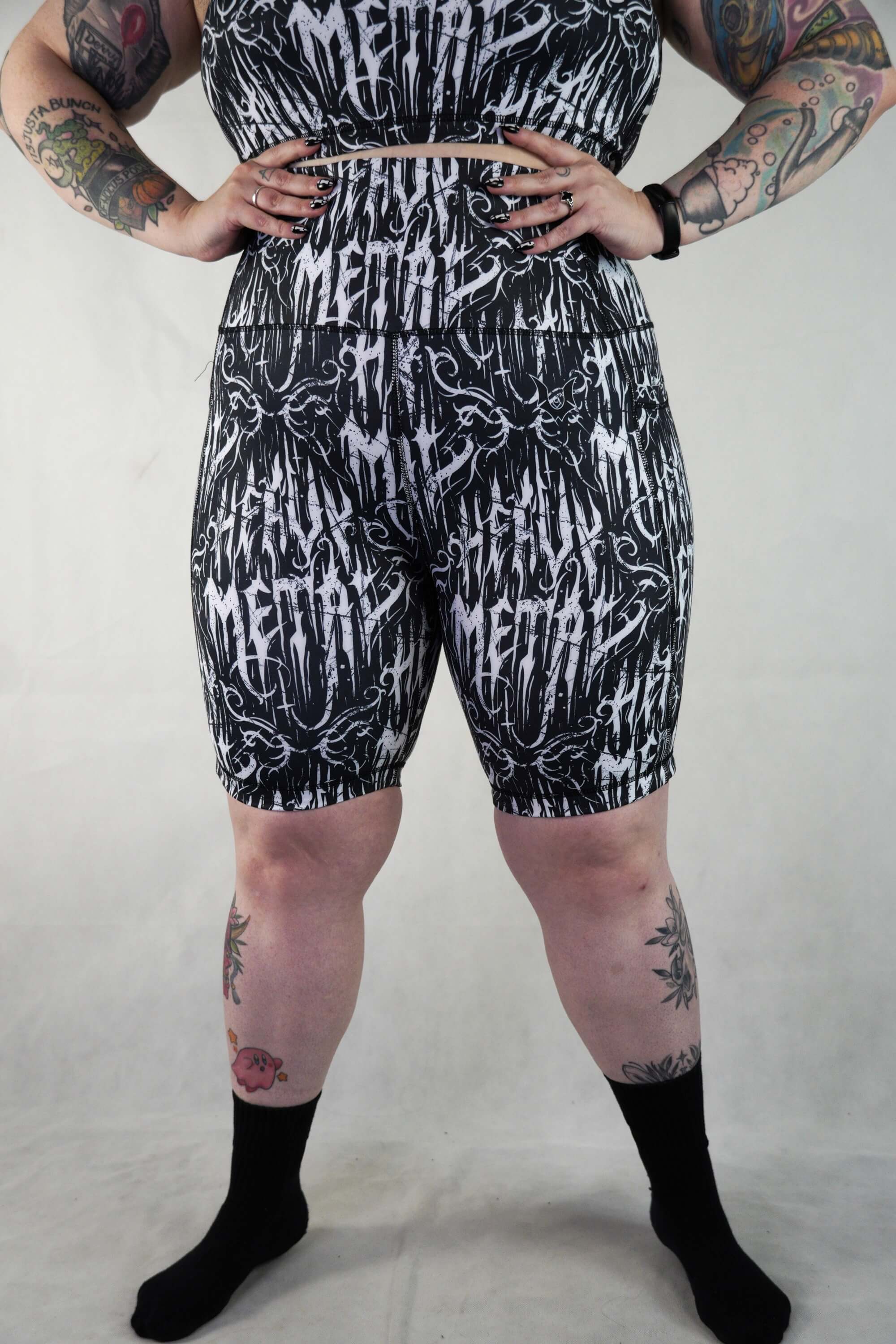 Heavy Metal - Cycle Shorts Side Pockets