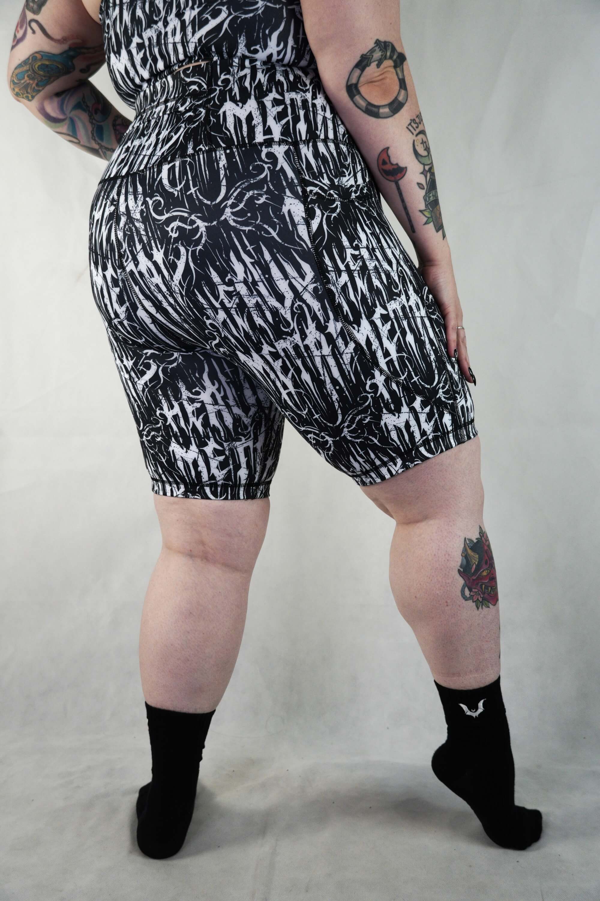 Heavy Metal - Cycle Shorts Side Pockets