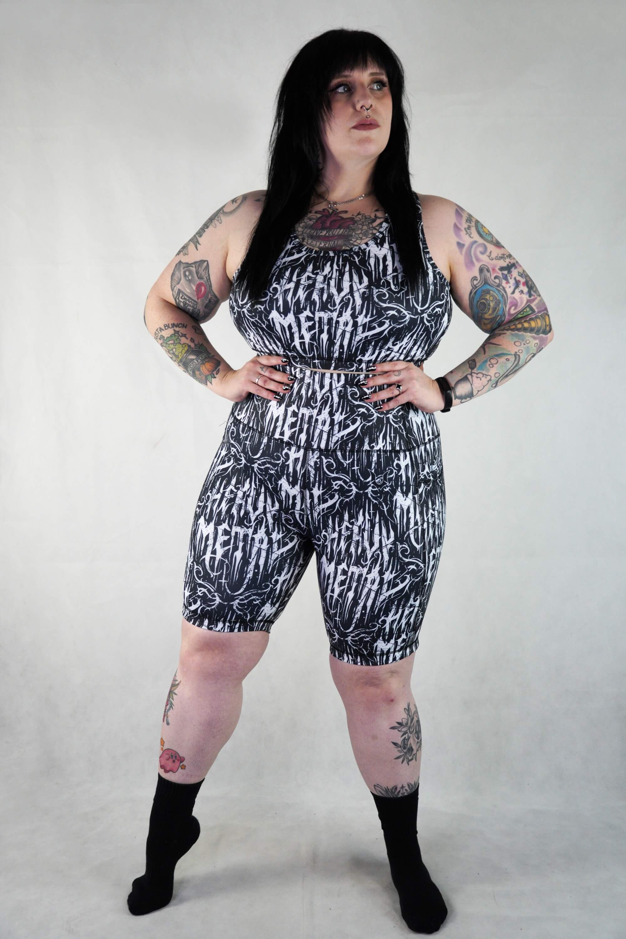 Heavy Metal - Cycle Shorts Side Pockets