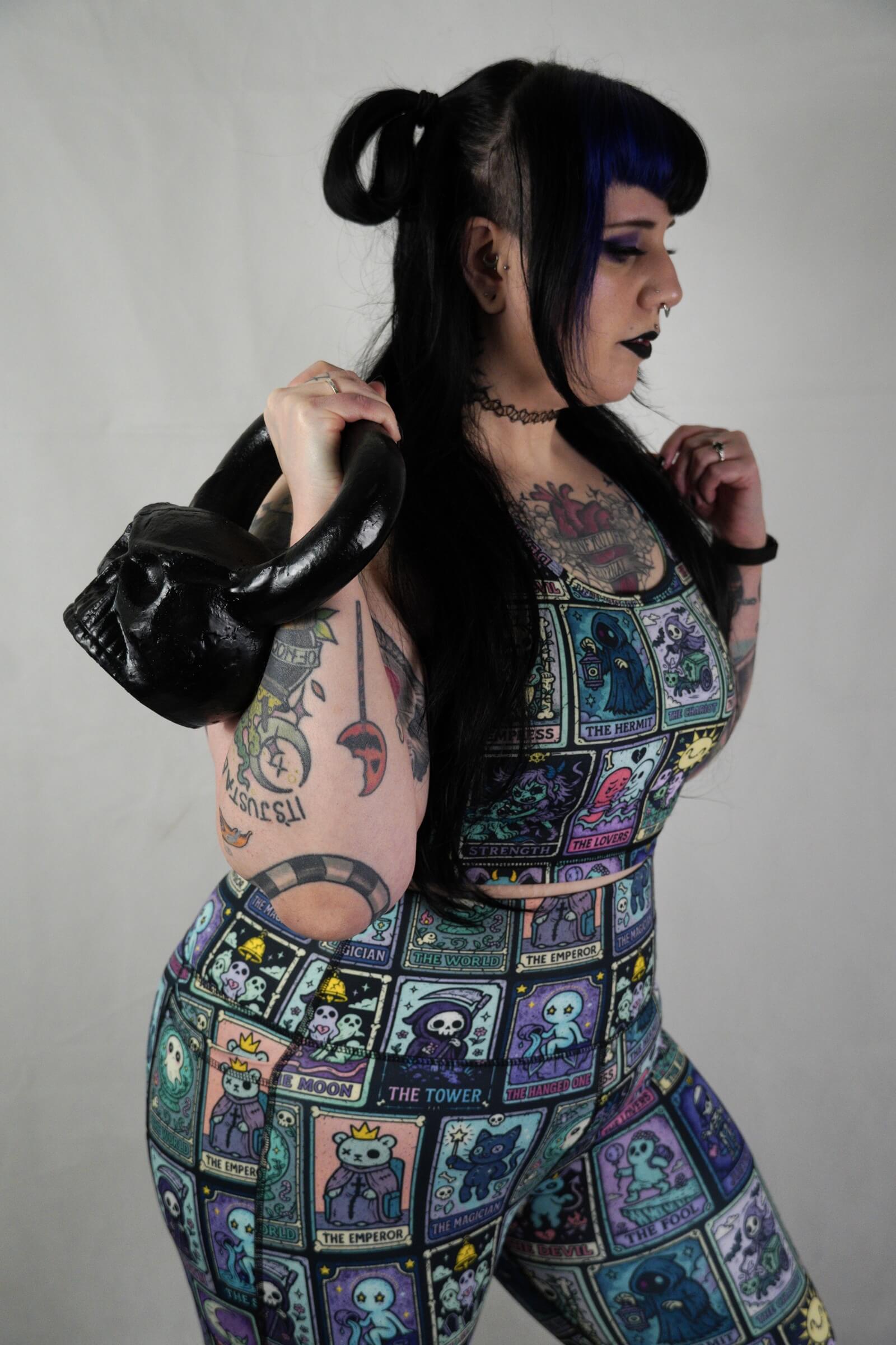 Pastel Arcana - Racerback Crop Top