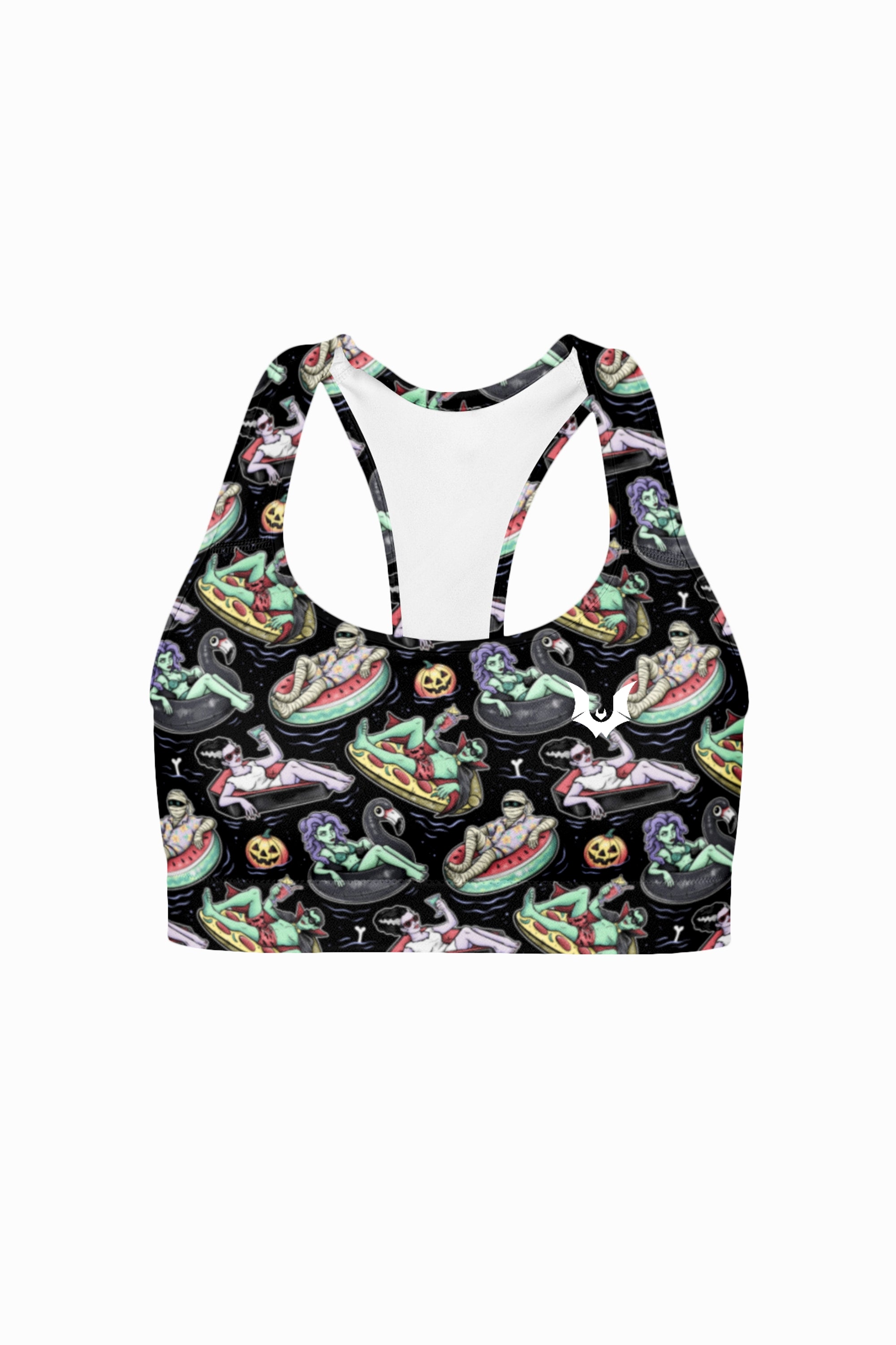 Pool Ghoul - Racerback Crop Top