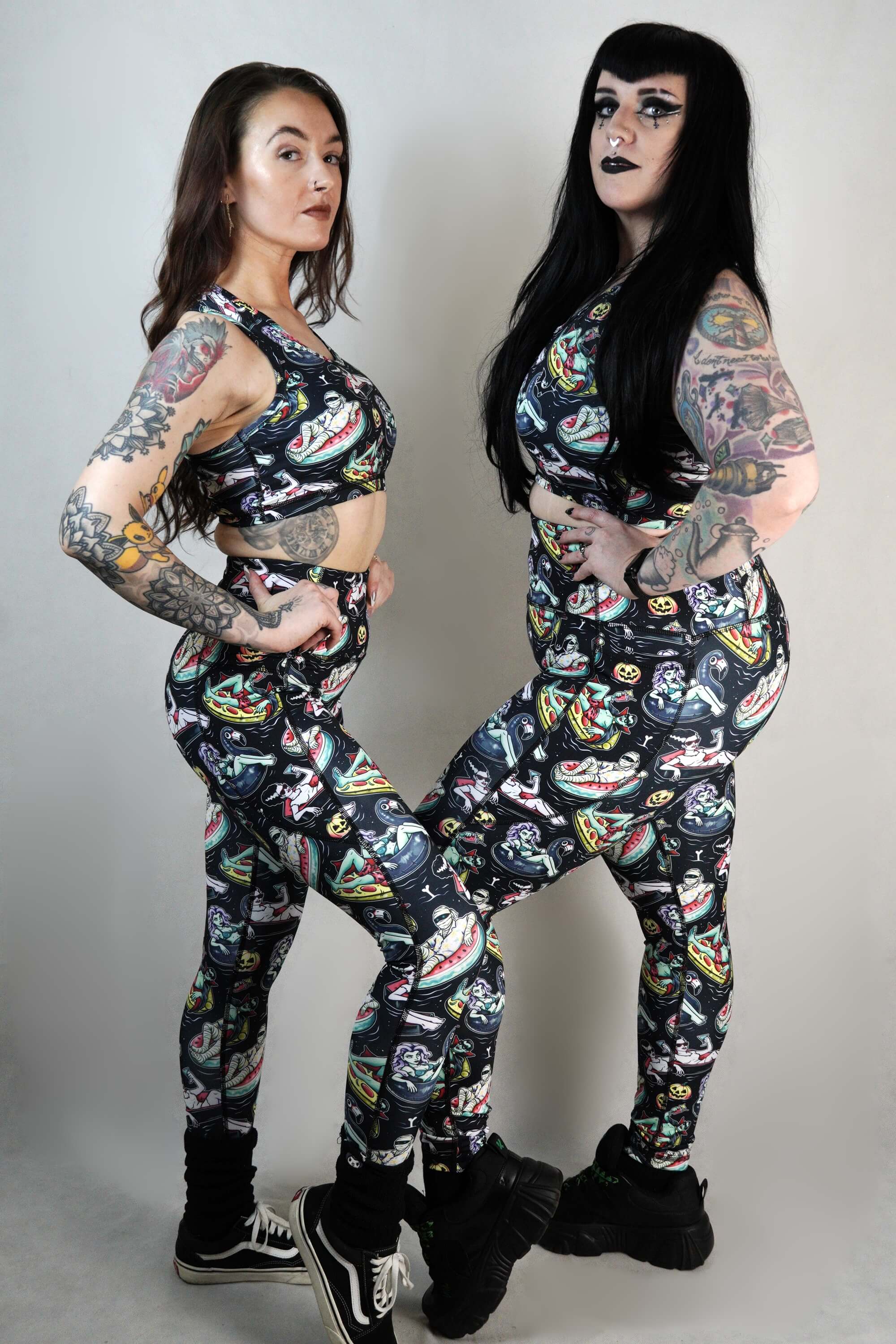 Pool Ghoul - Side Pocket Leggings