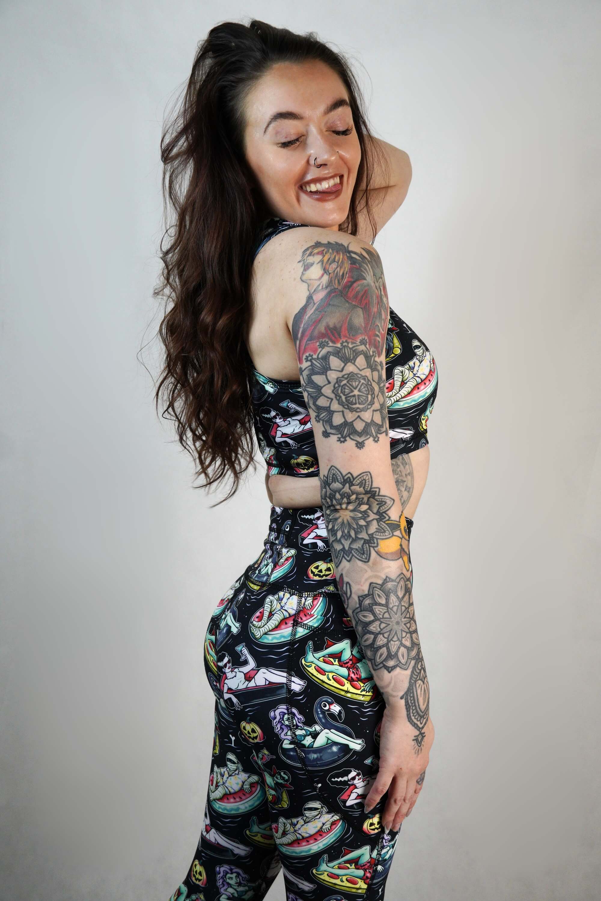 Pool Ghoul - Side Pocket Leggings