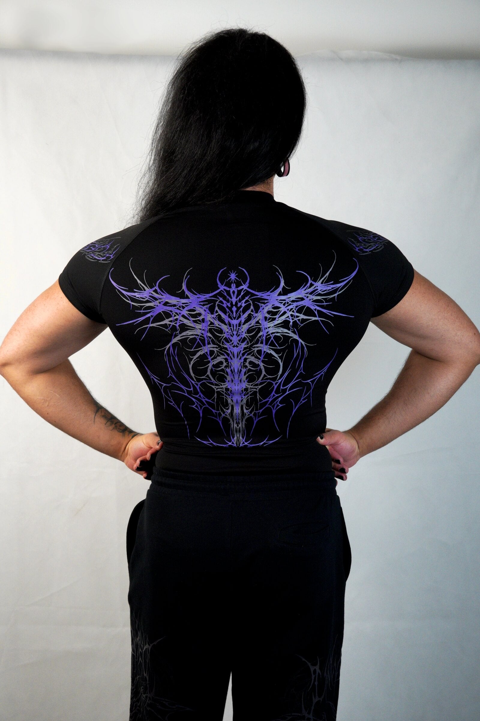 Nightwing Purple - Male Compression T-Shirt