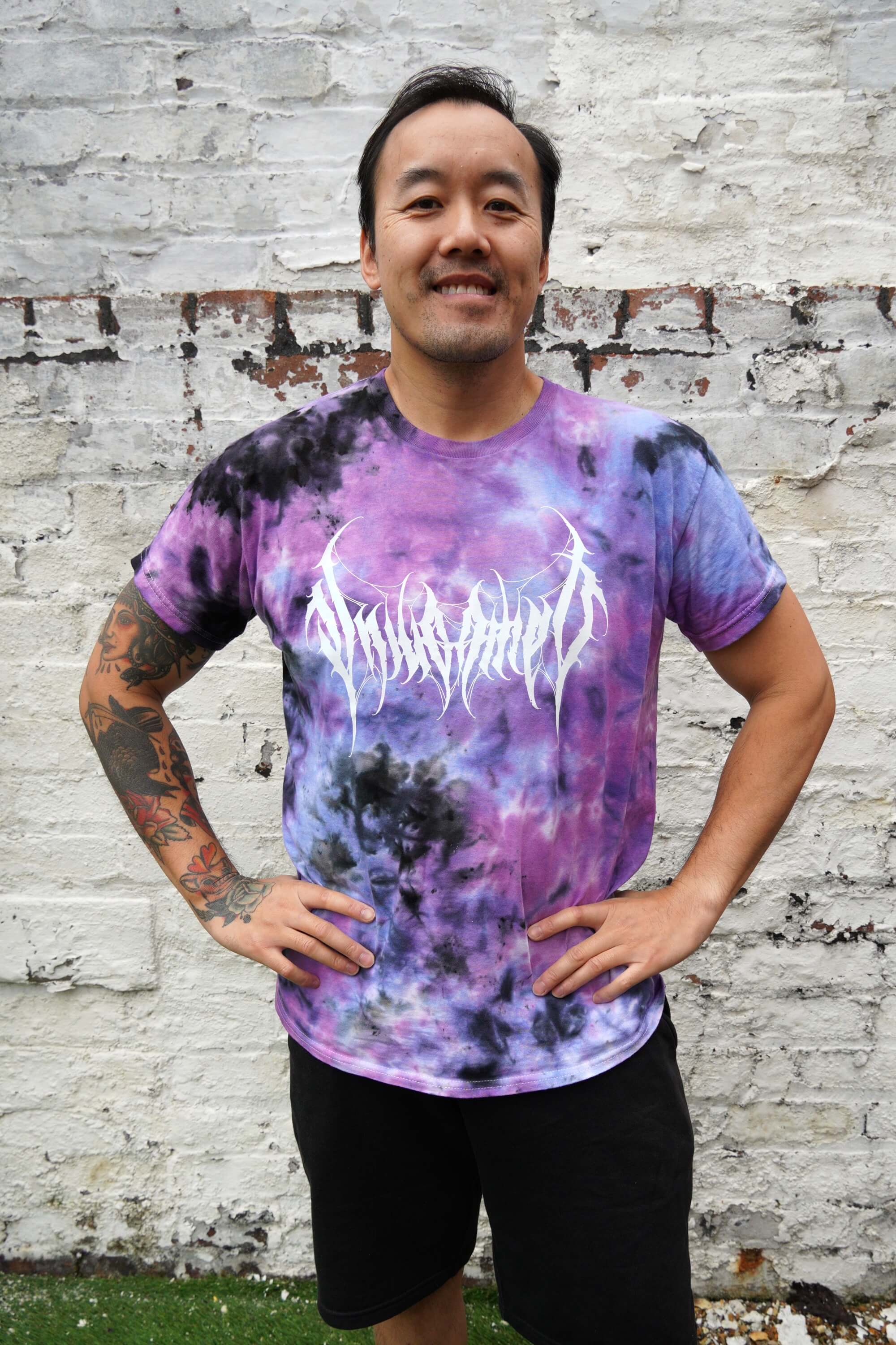 Unwonted Thrasher Purple Tie Dye - Unisex T-Shirt