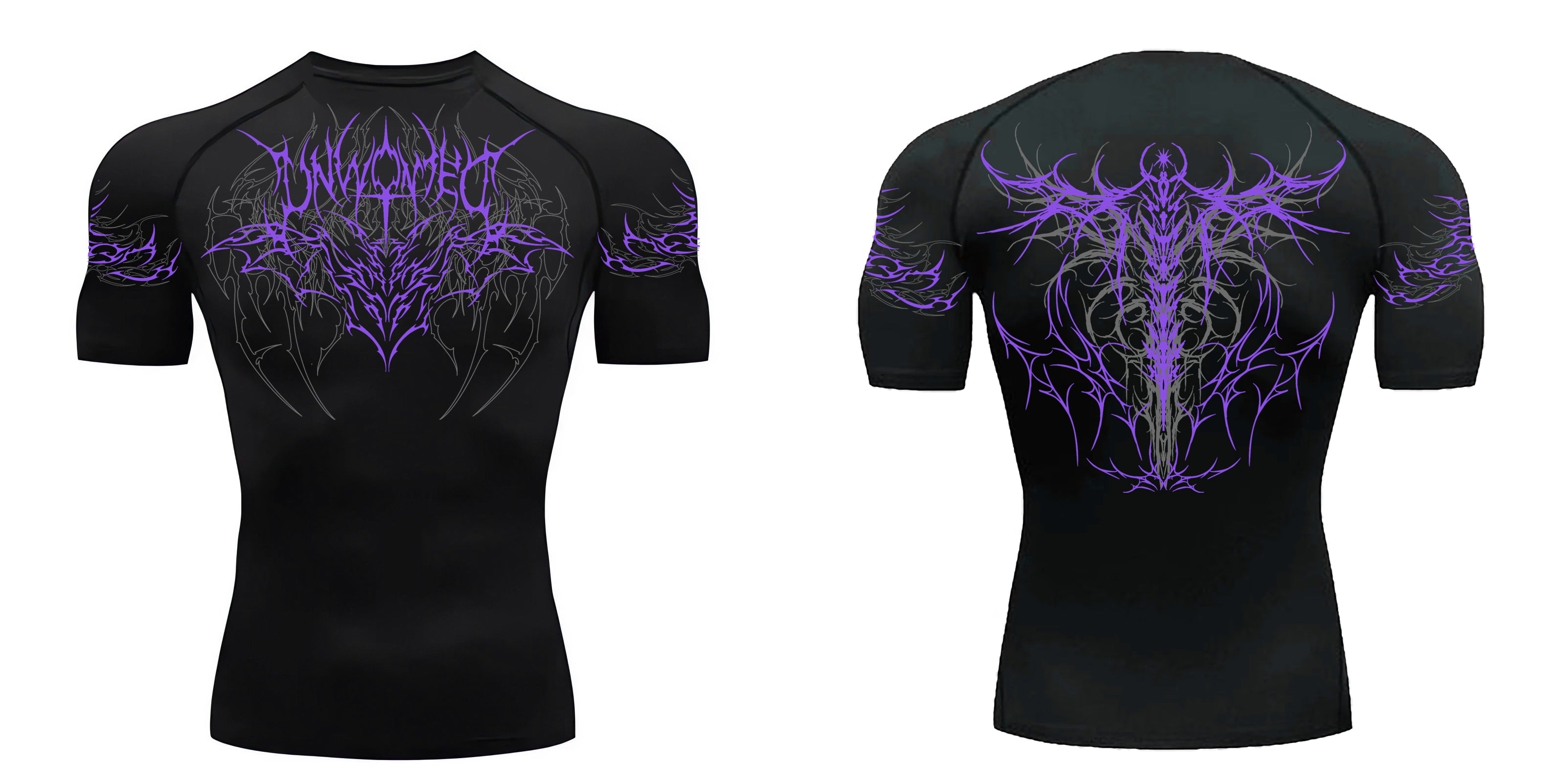 Nightwing Purple - Male Compression T-Shirt