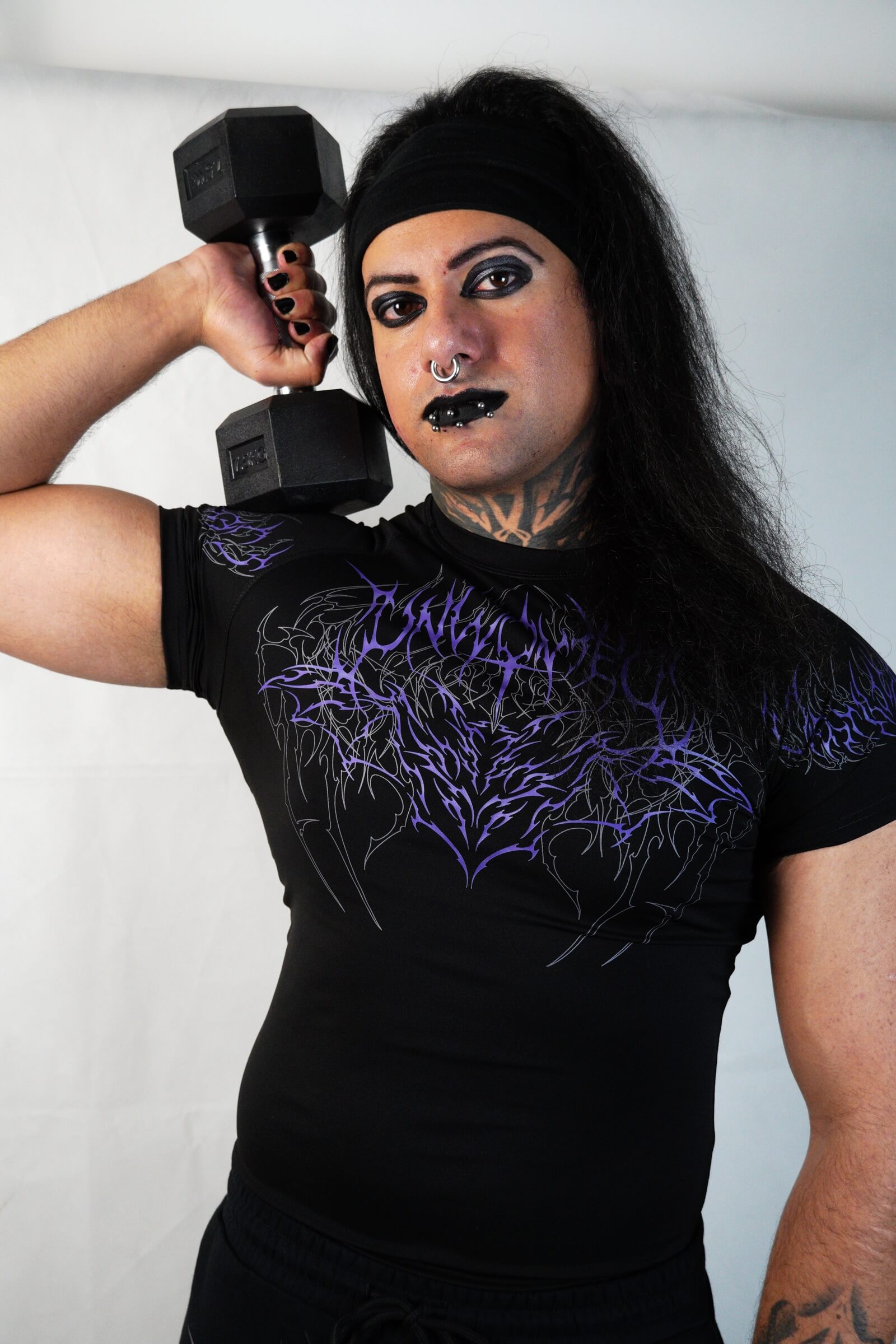 Nightwing Purple - Male Compression T-Shirt