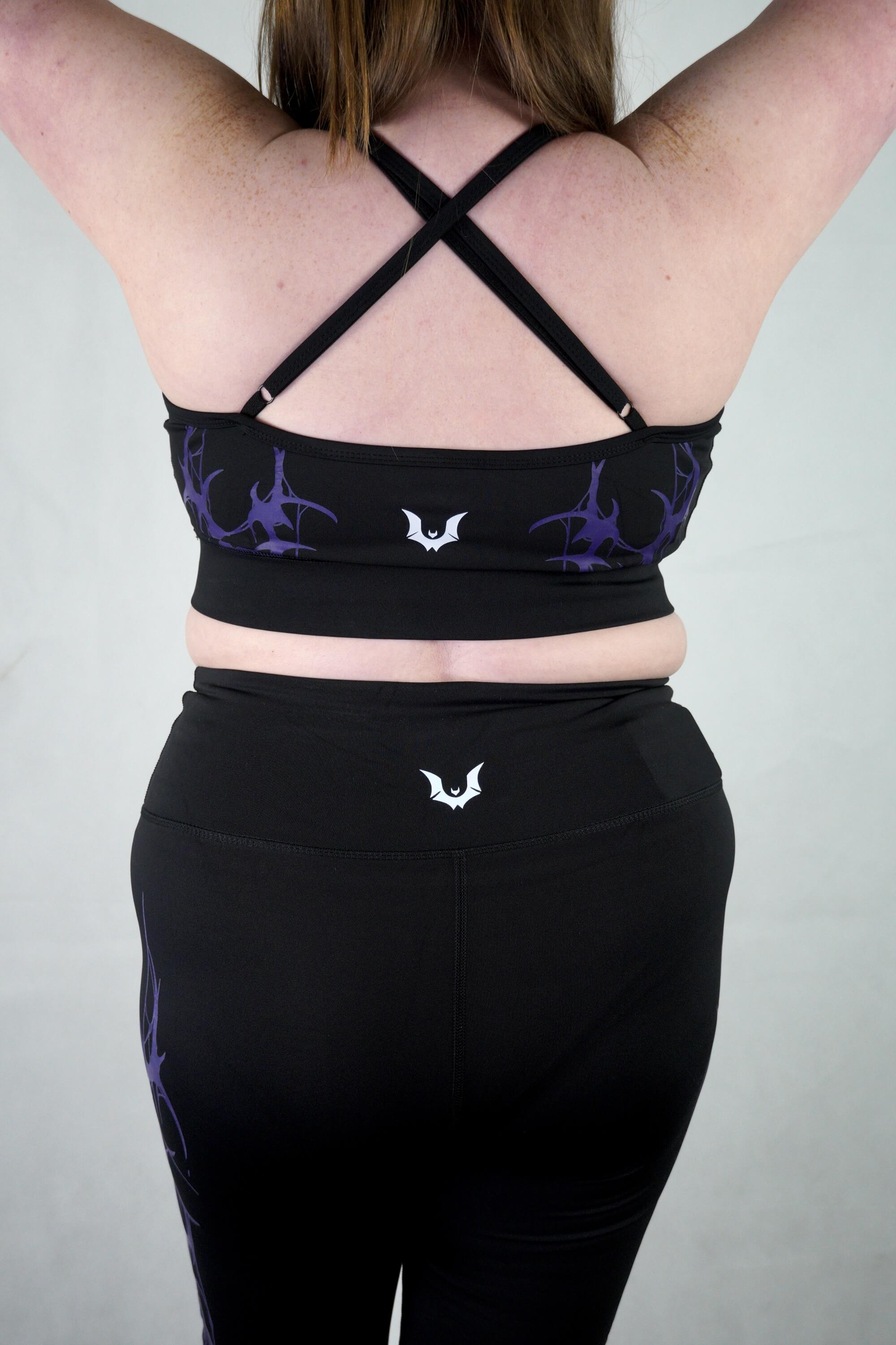 Purple Thrasher - 'Hardcore' Adjustable Crop Tops