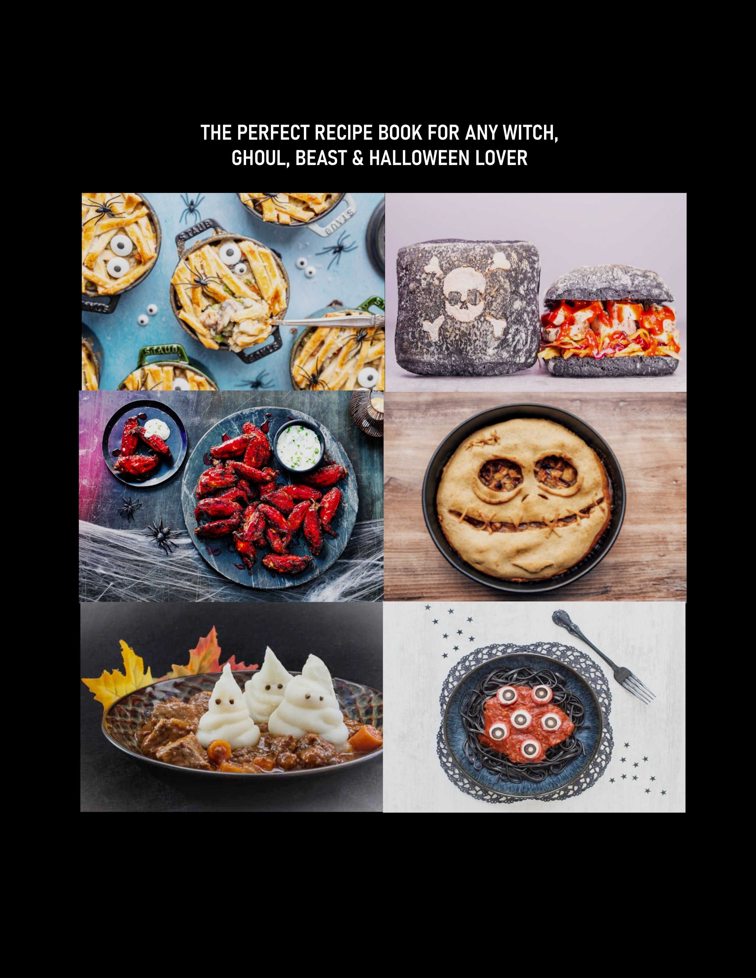 Feast In The Shadows - 70 High Protein Gothic Recipe Book - unwontedapparel