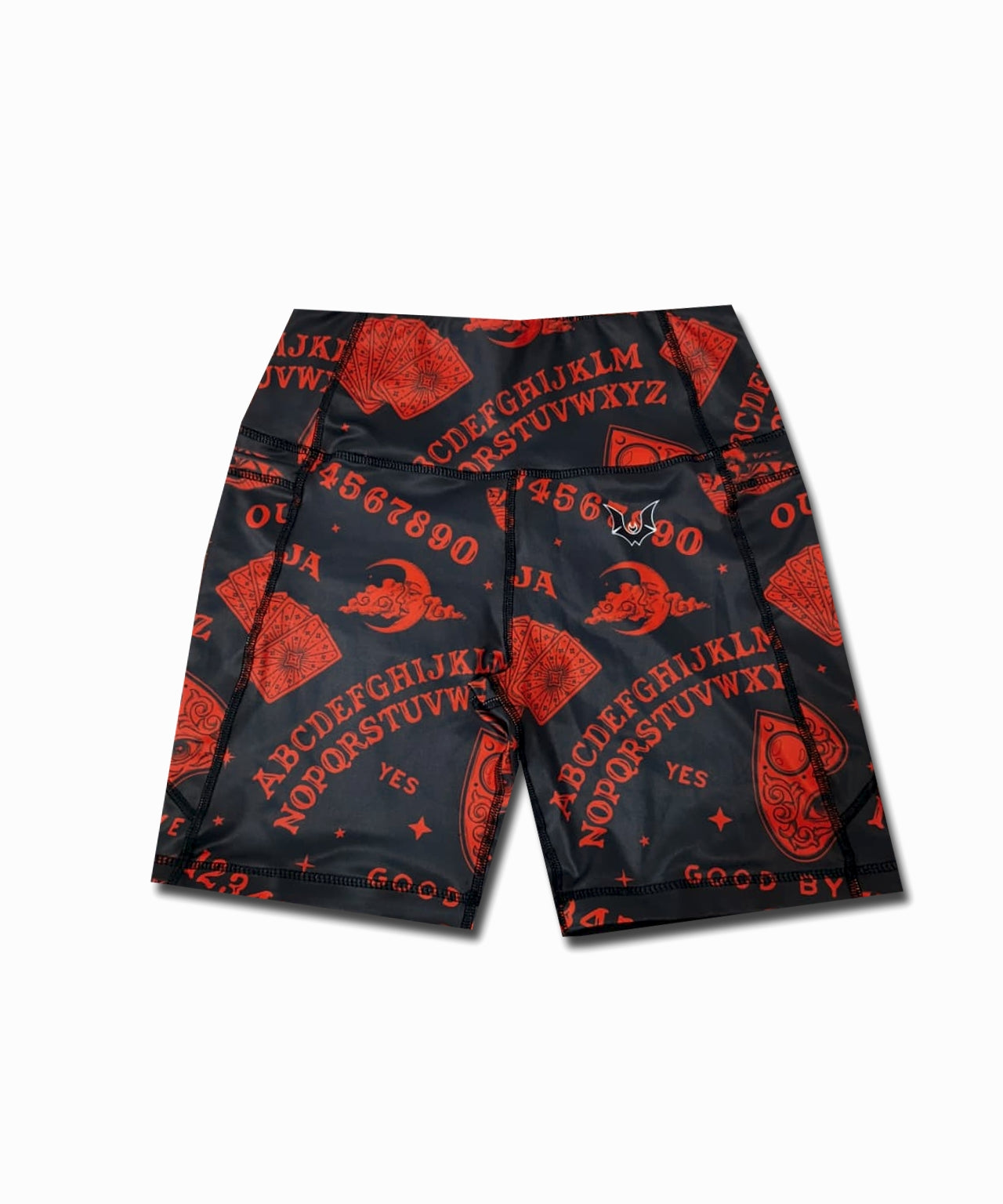 Red Ouija - Cycle Shorts Side Pockets