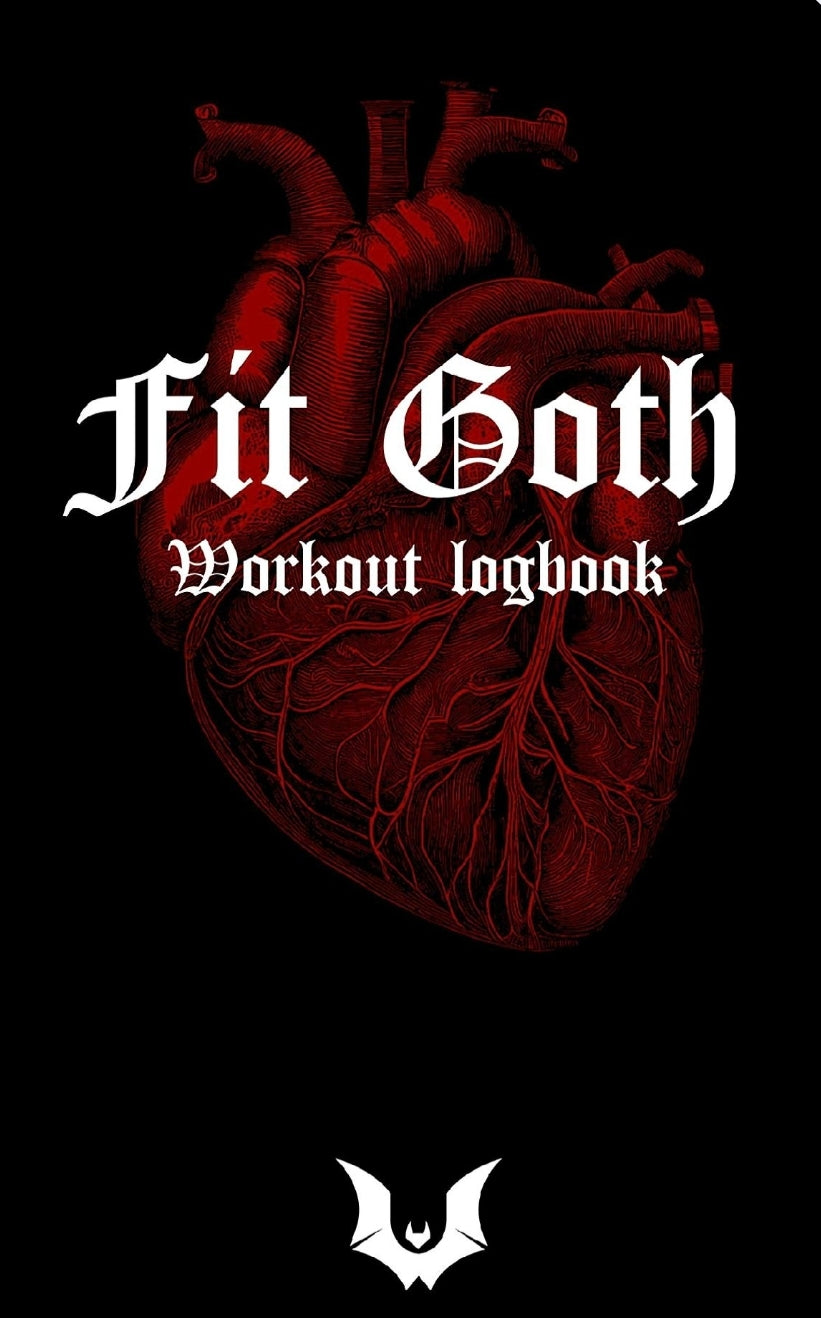 Unwonted Fit Goth Workout Logbook