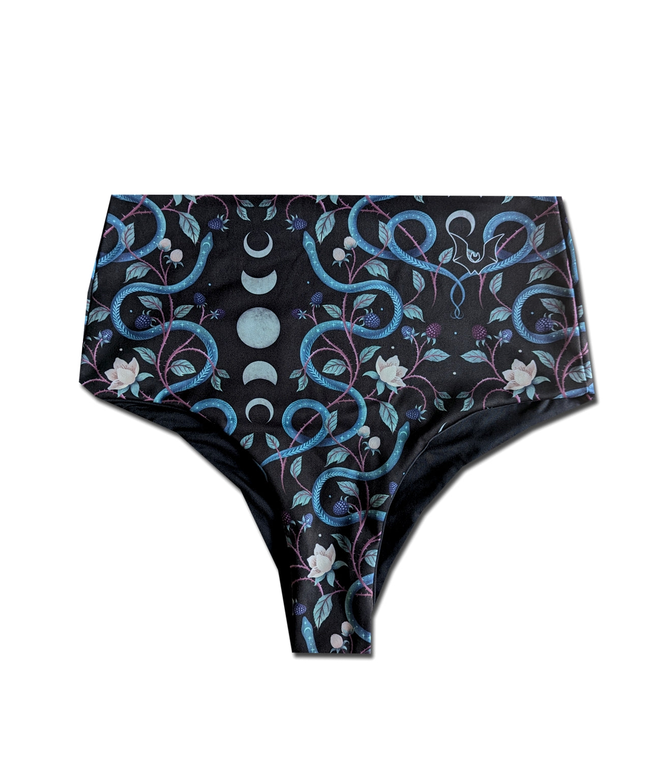 Serenity Snakes - Pole Shorts - Unwonted Alternative Gym Wear - unwontedapparel