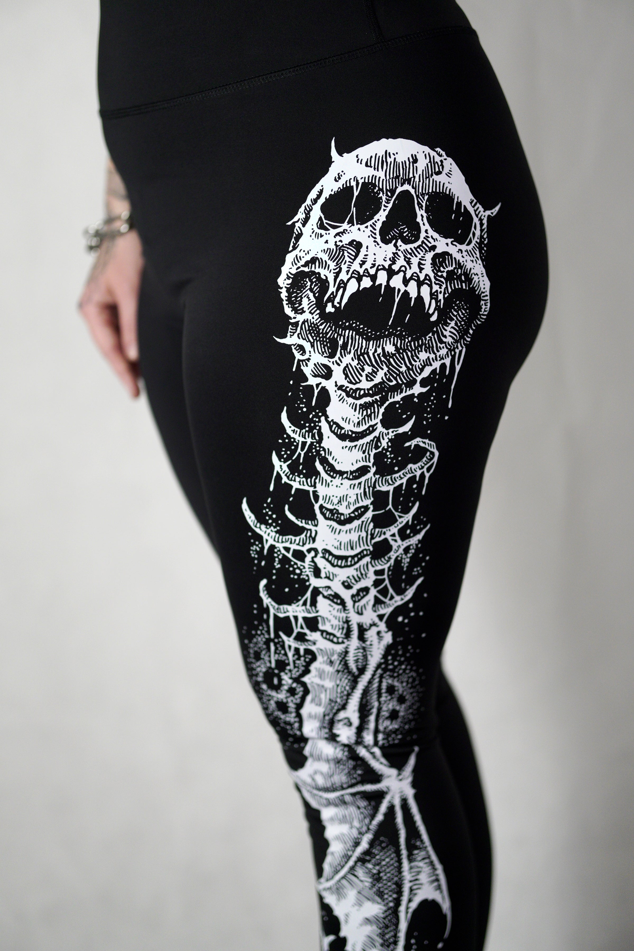 Spinal Bat - 'Hardcore' Full Length Leggings