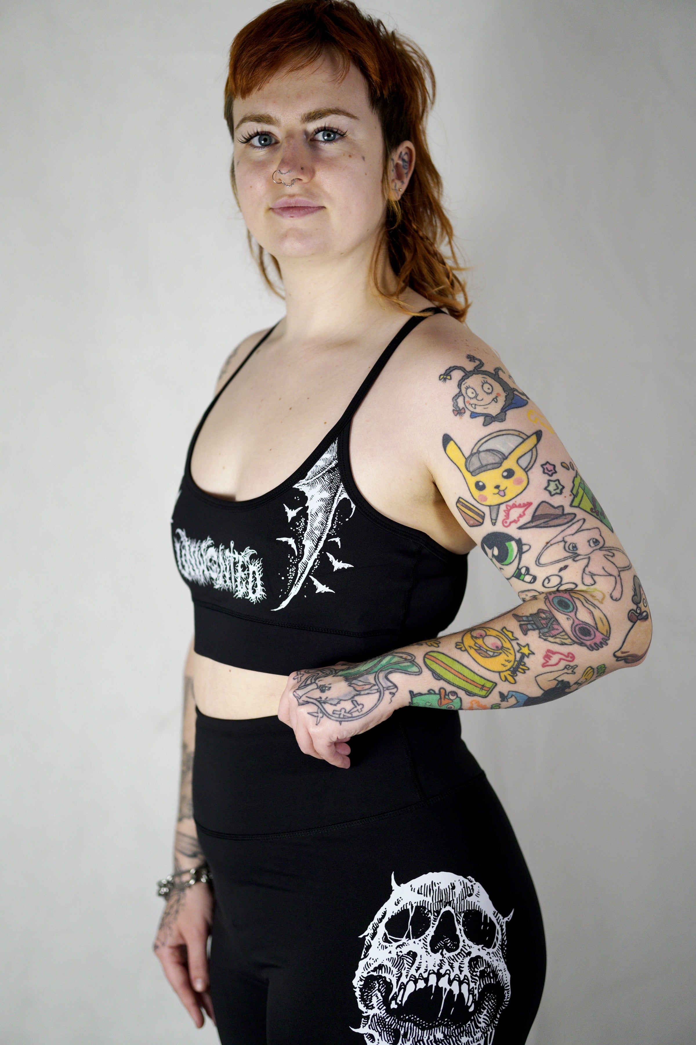 Spinal Bat - 'Hardcore' Crop Tops