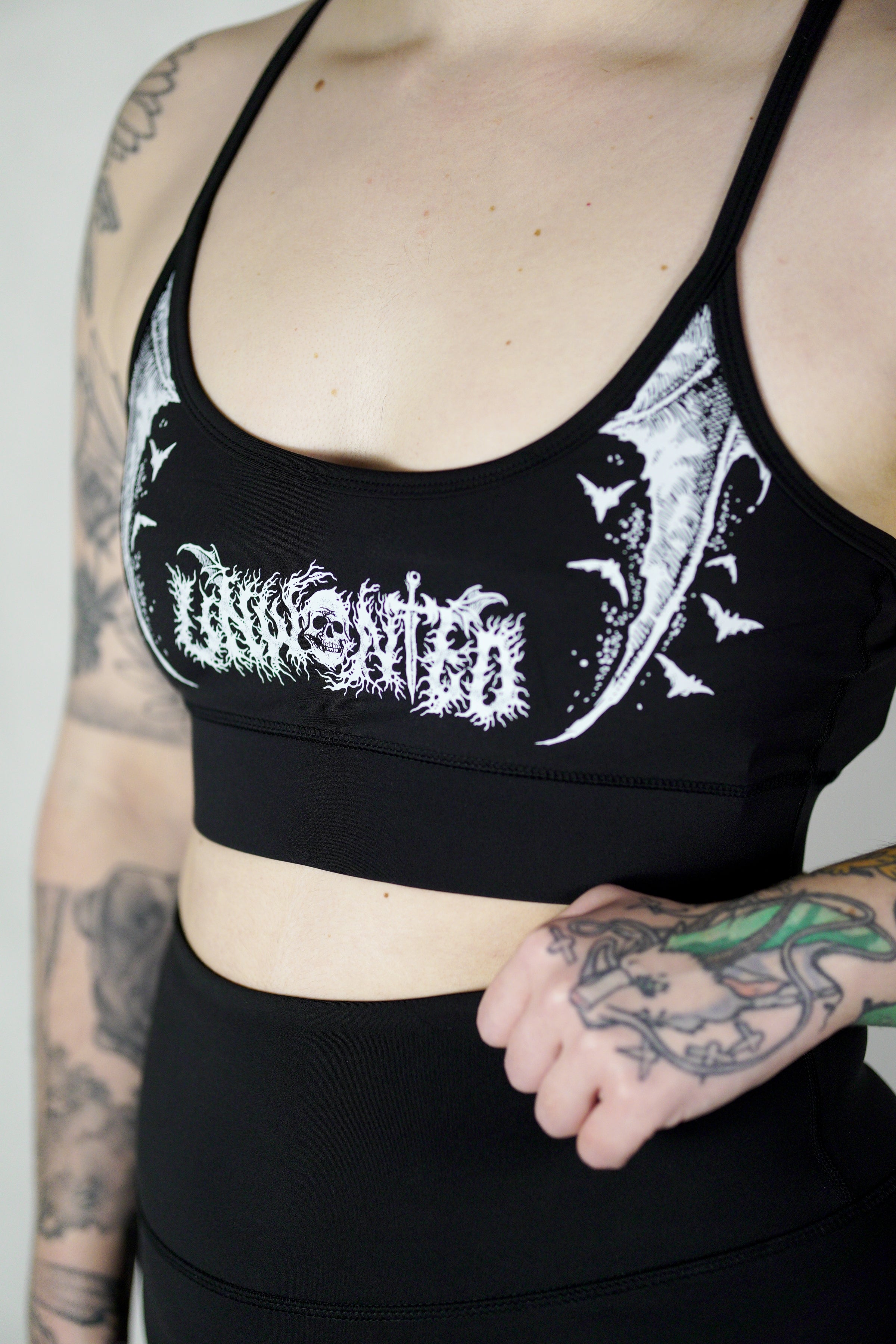 Spinal Bat - 'Hardcore' Crop Tops