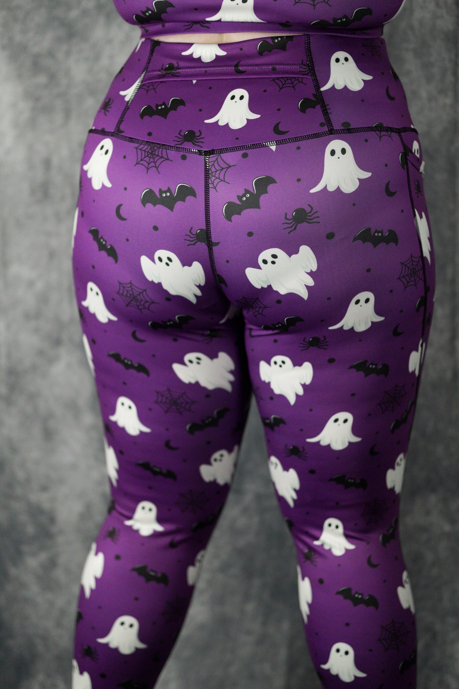 Spooky Boo - Side Pocket Leggings