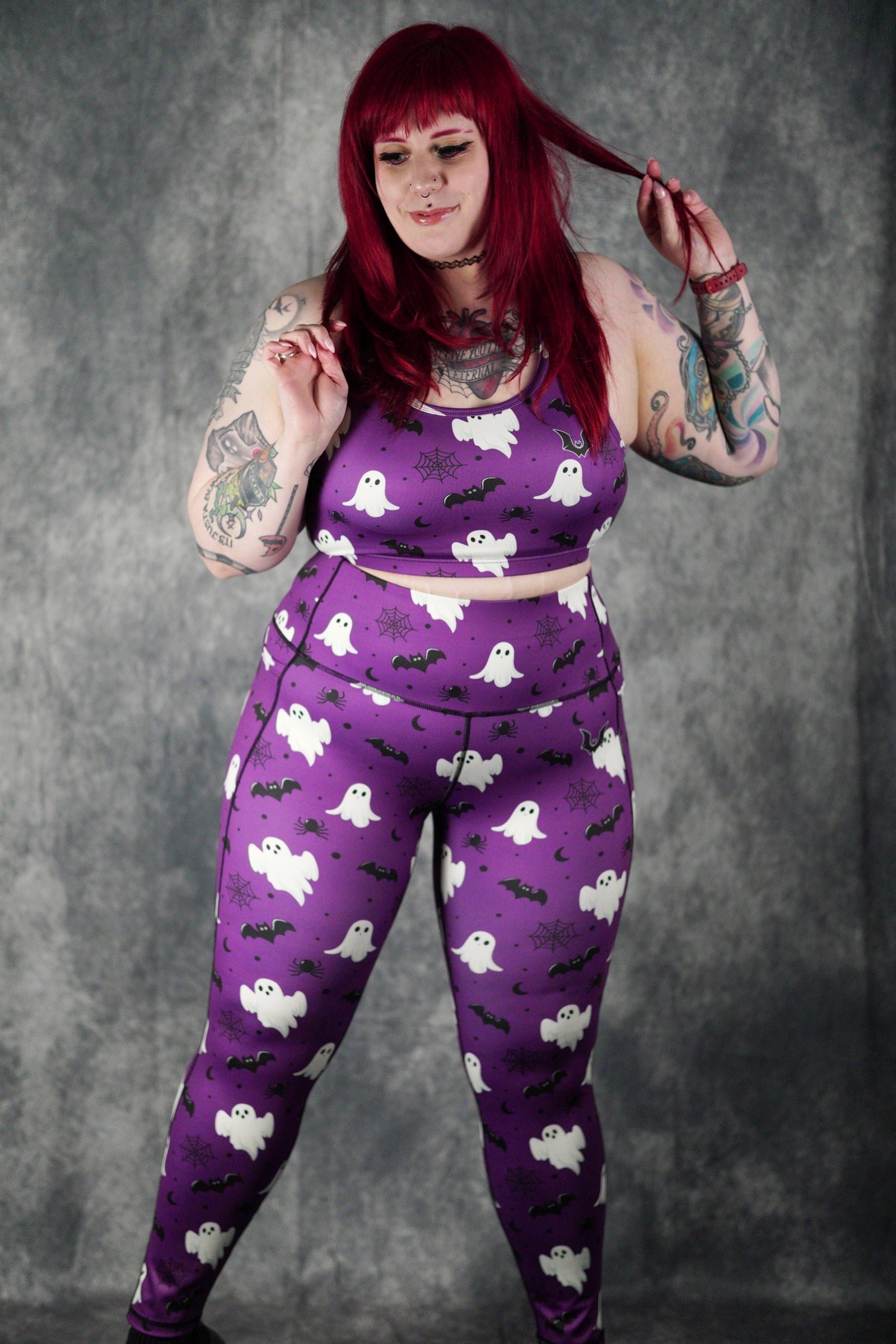 Spooky Boo - Side Pocket Leggings