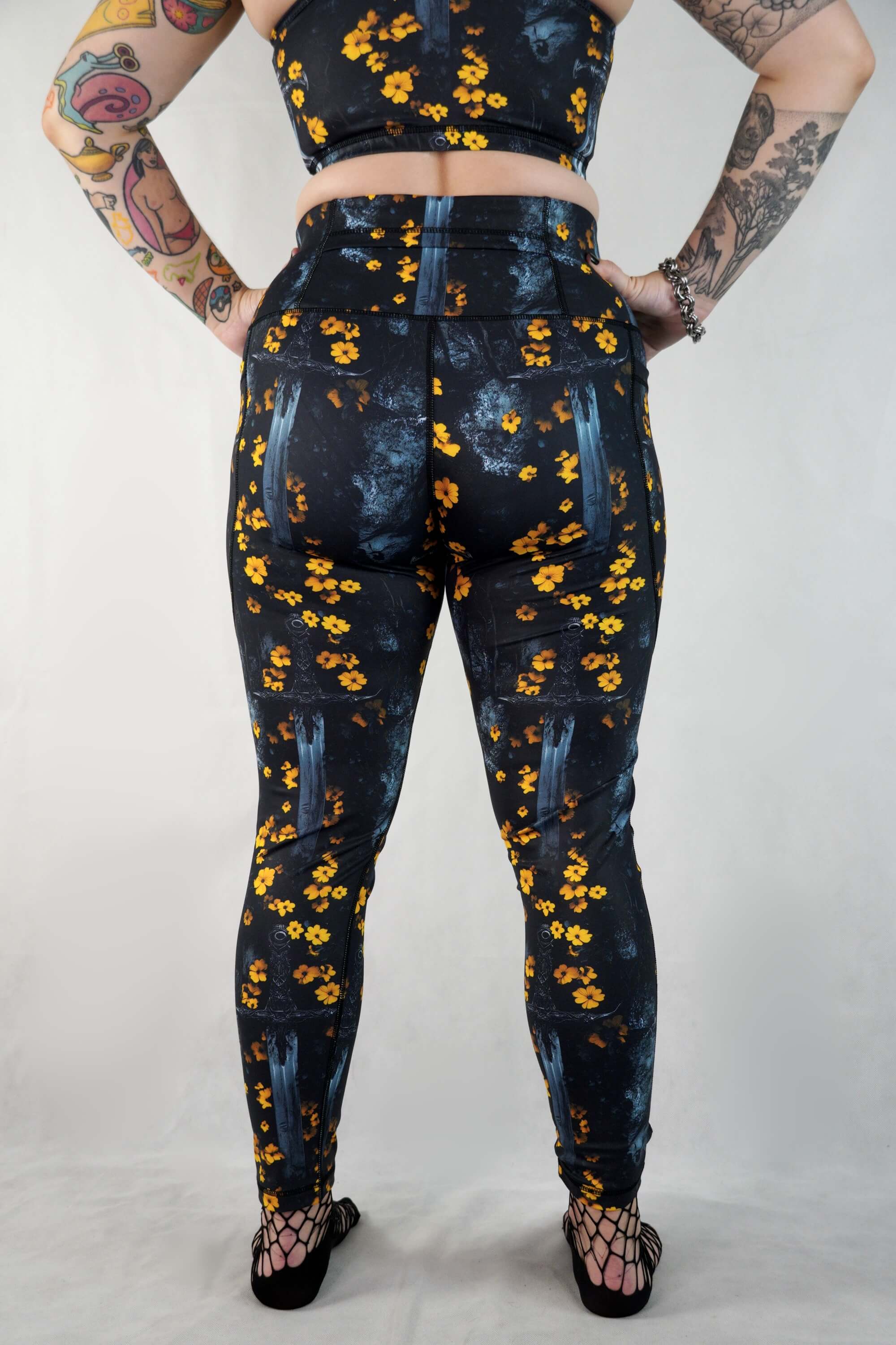 Iron Bloom - Side Pocket Leggings
