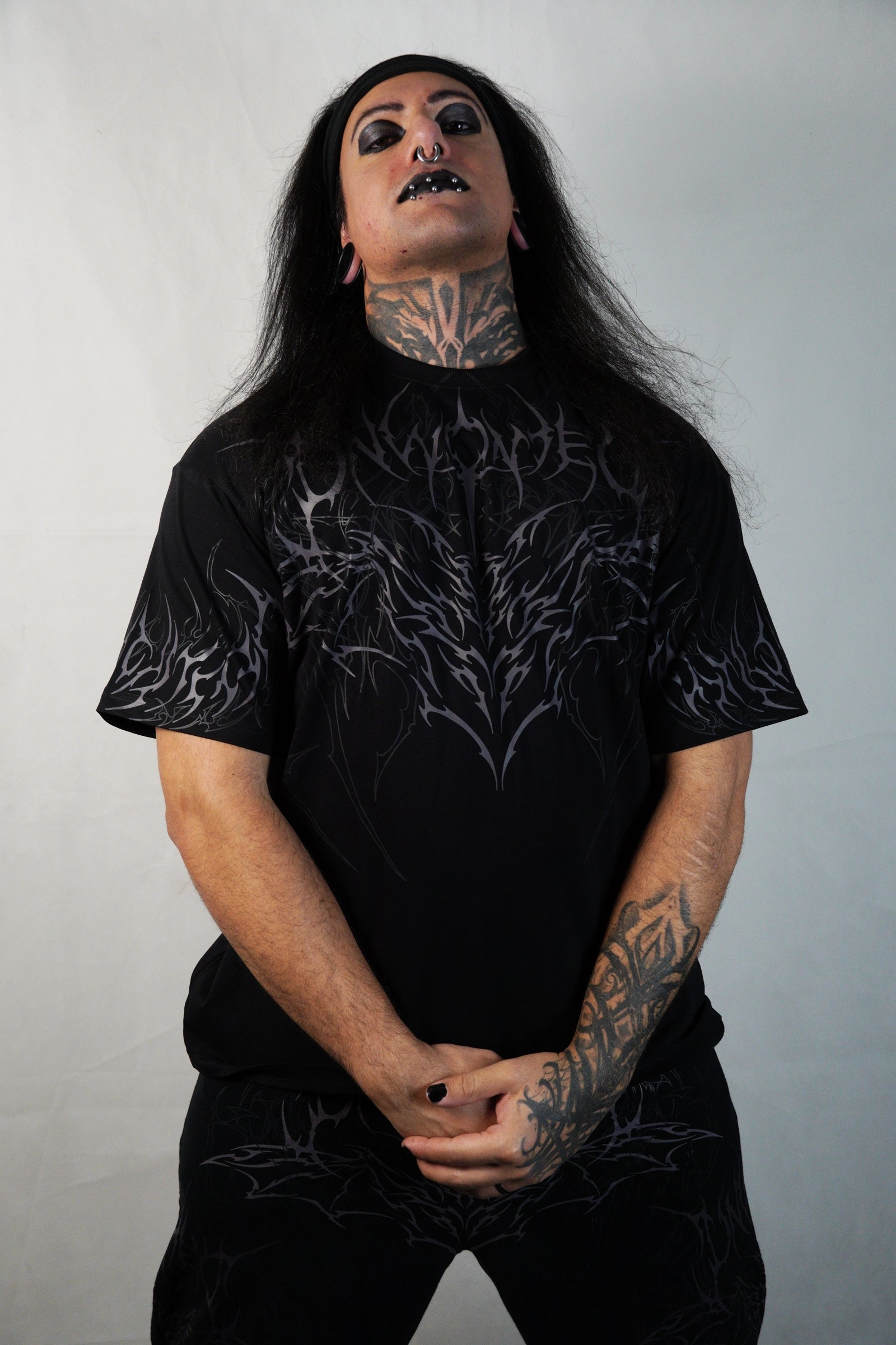 Nightwing Graphite - Unisex Cotton T-Shirt