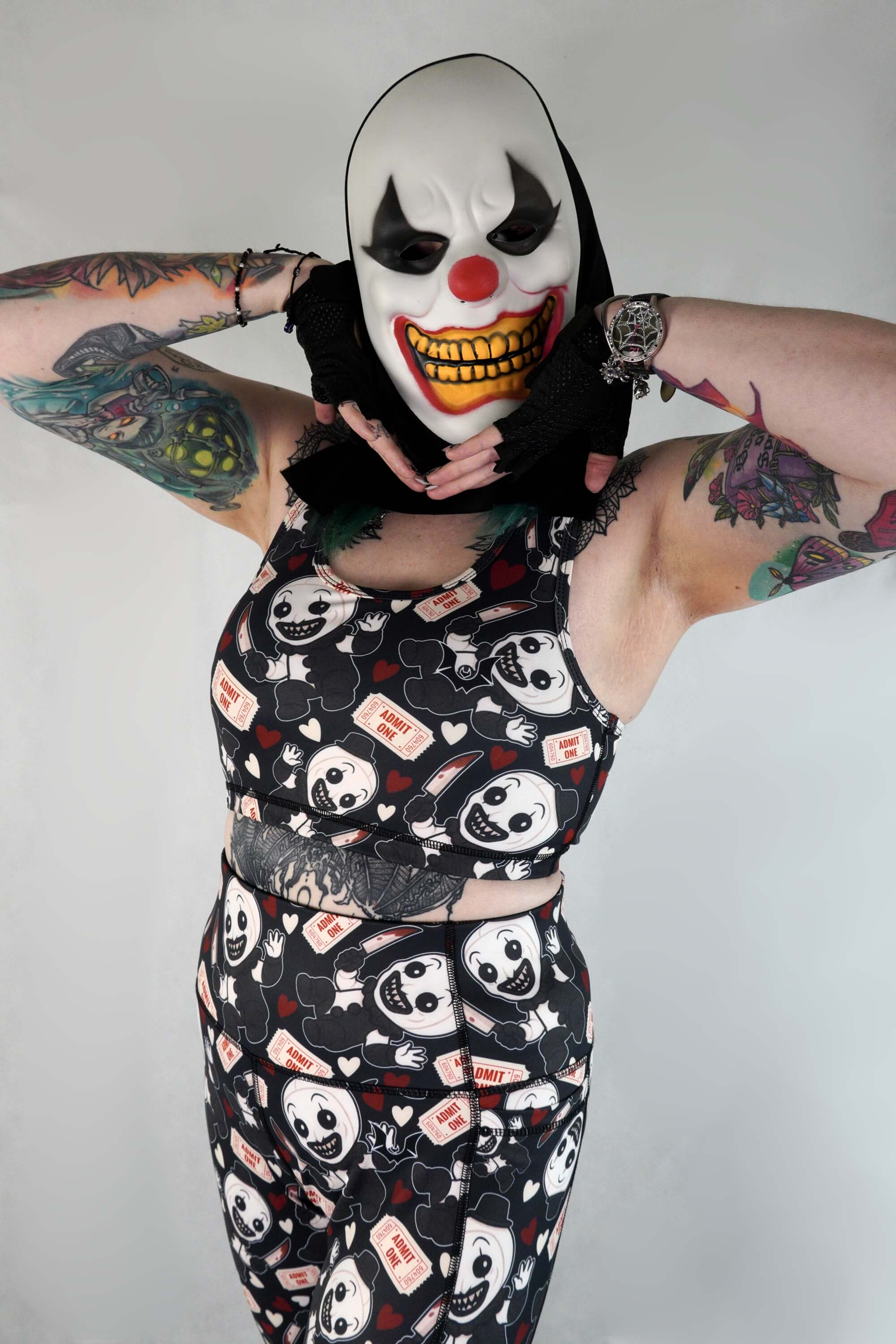 Terrifying Clown - Crop top