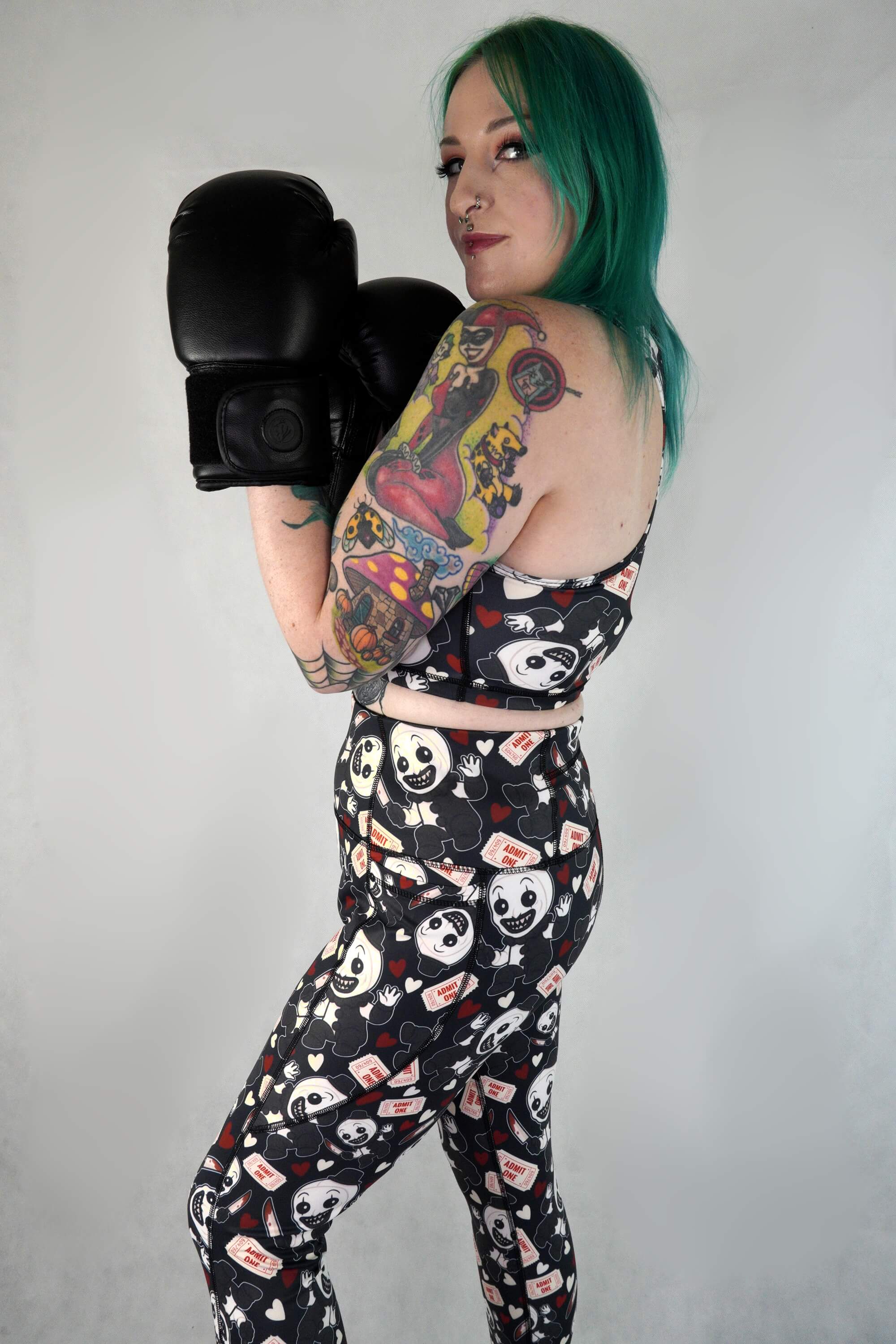 Terrifying Clown - Side Pocket Leggings