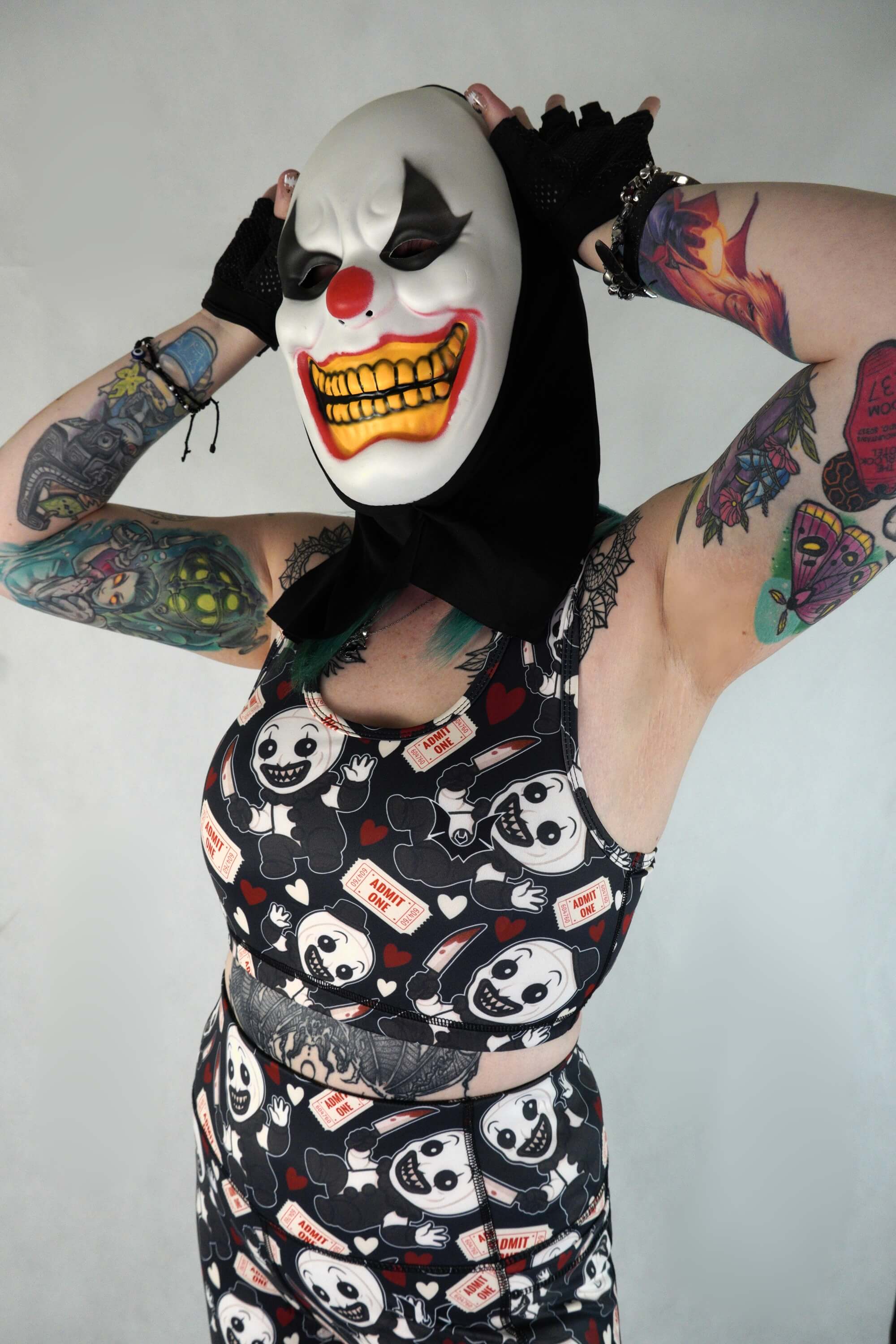 Terrifying Clown - Crop top