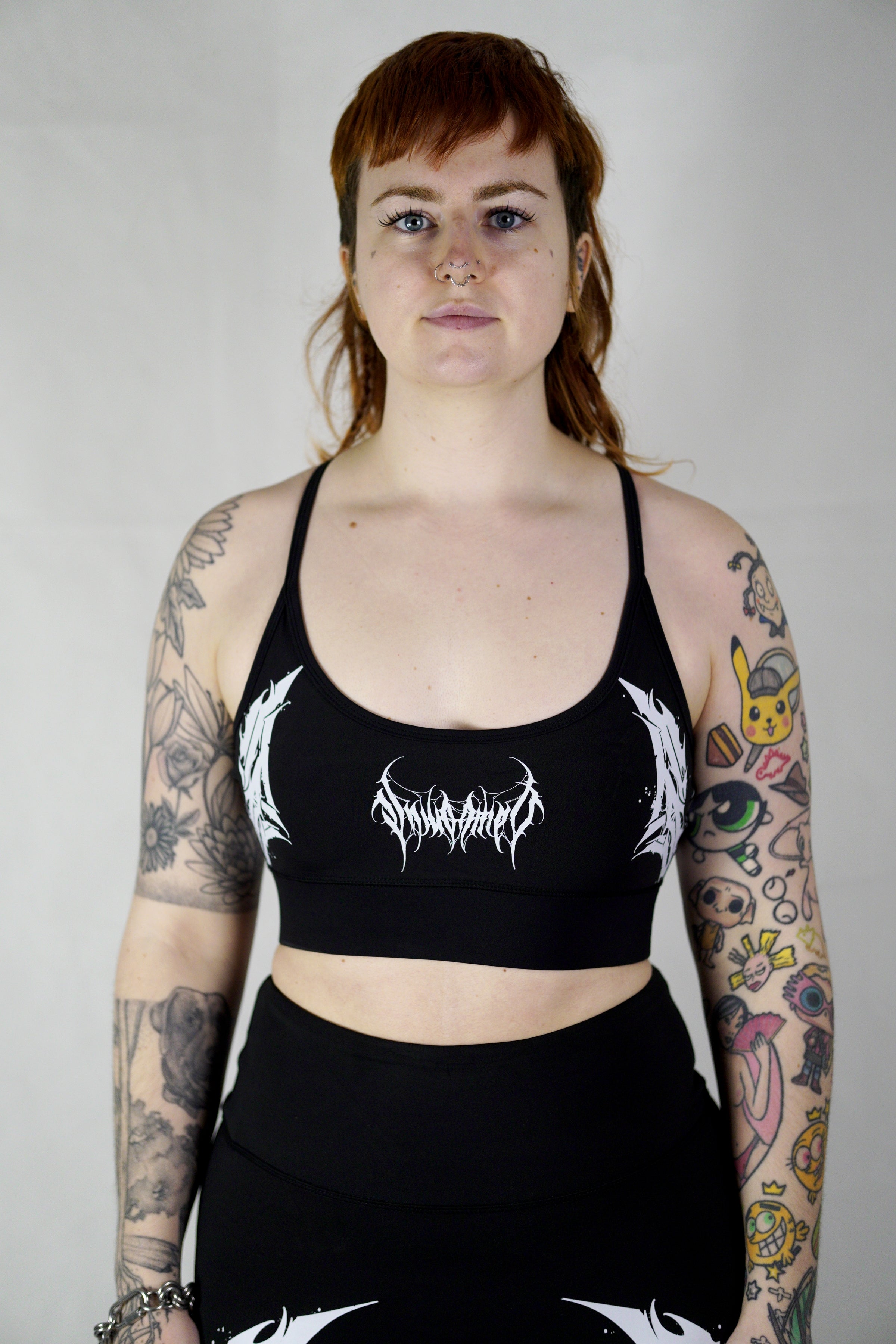 Thrasher Bat - 'Hardcore' Crop Tops