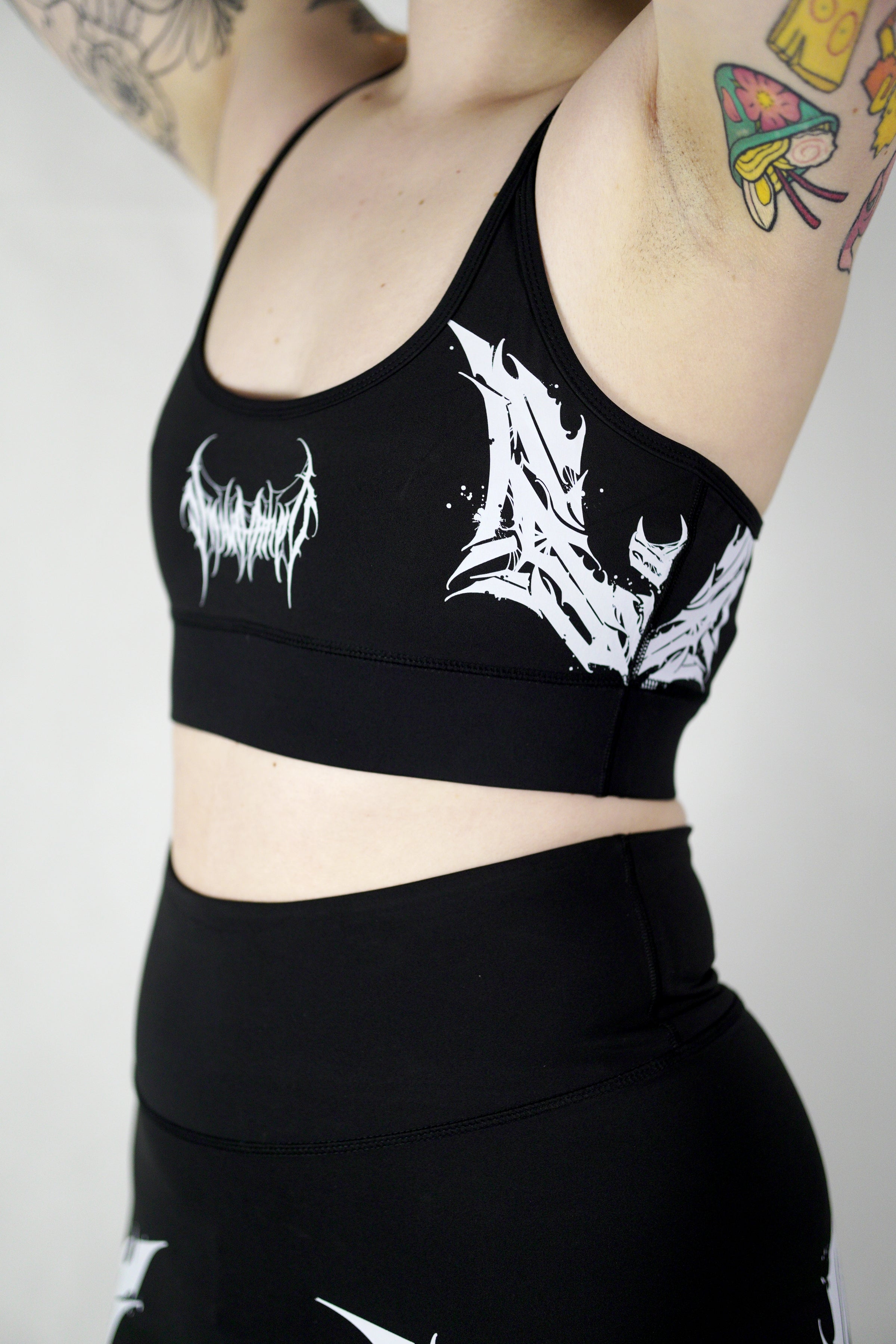 Thrasher Bat - 'Hardcore' Crop Tops