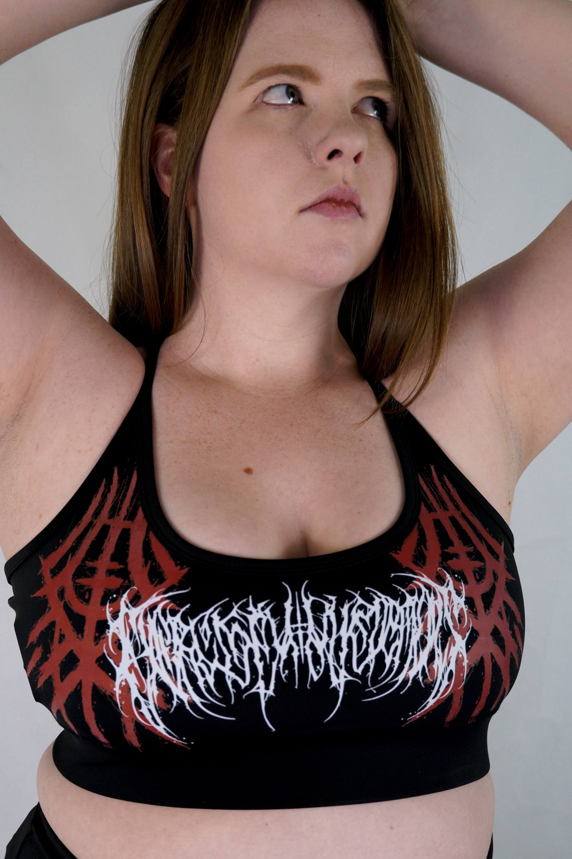 Skadi - 'Hardcore' Adjustable Crop Tops