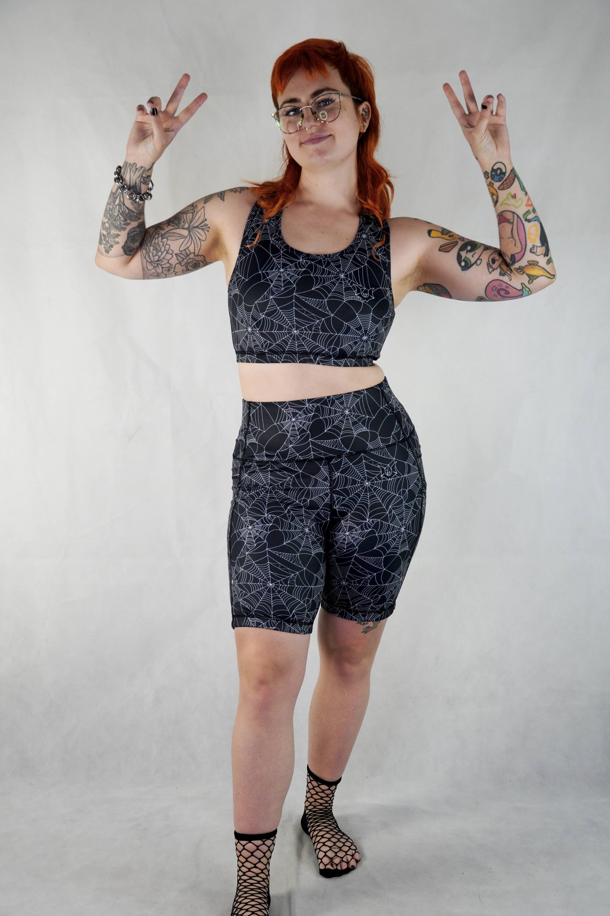 Webbing - Cycle Shorts Side Pockets