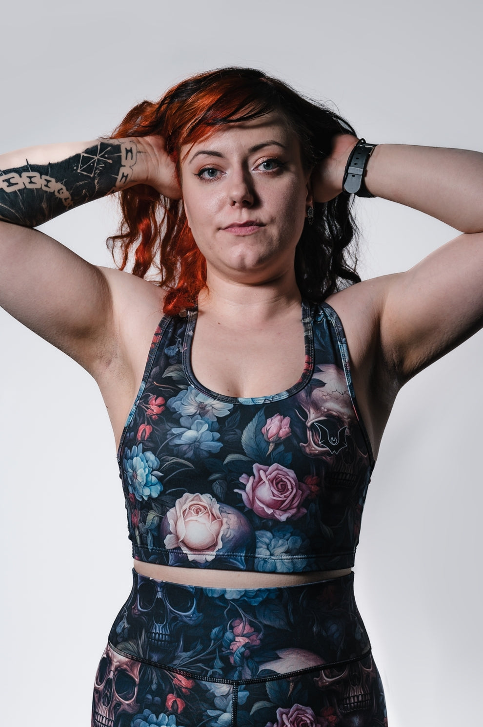 Bed Of Death - Crop Top - Unwonted Alternative Gym Wear