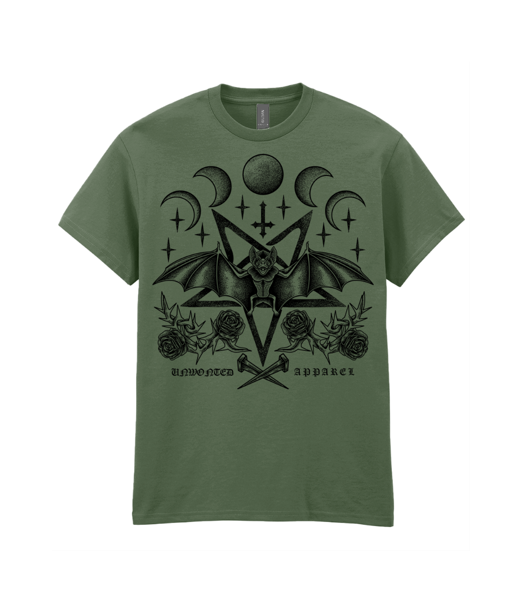 Night flyer Dark - Unisex Cotton T-Shirt