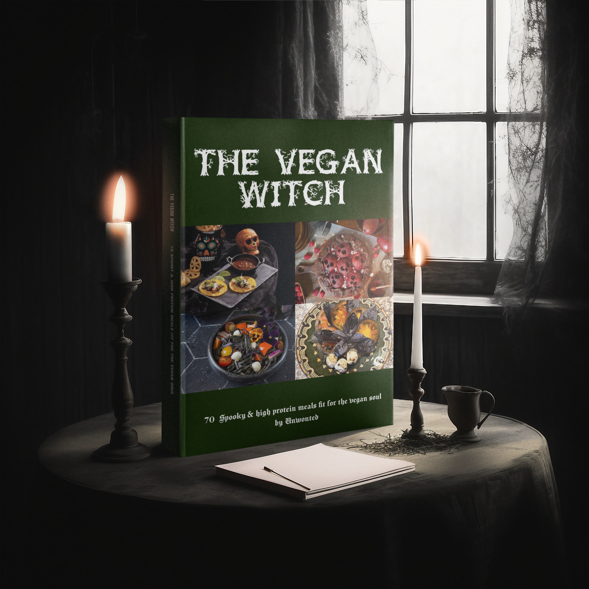 The Vegan Witch - 70 High Protein Vegan Gothic Recipe Book