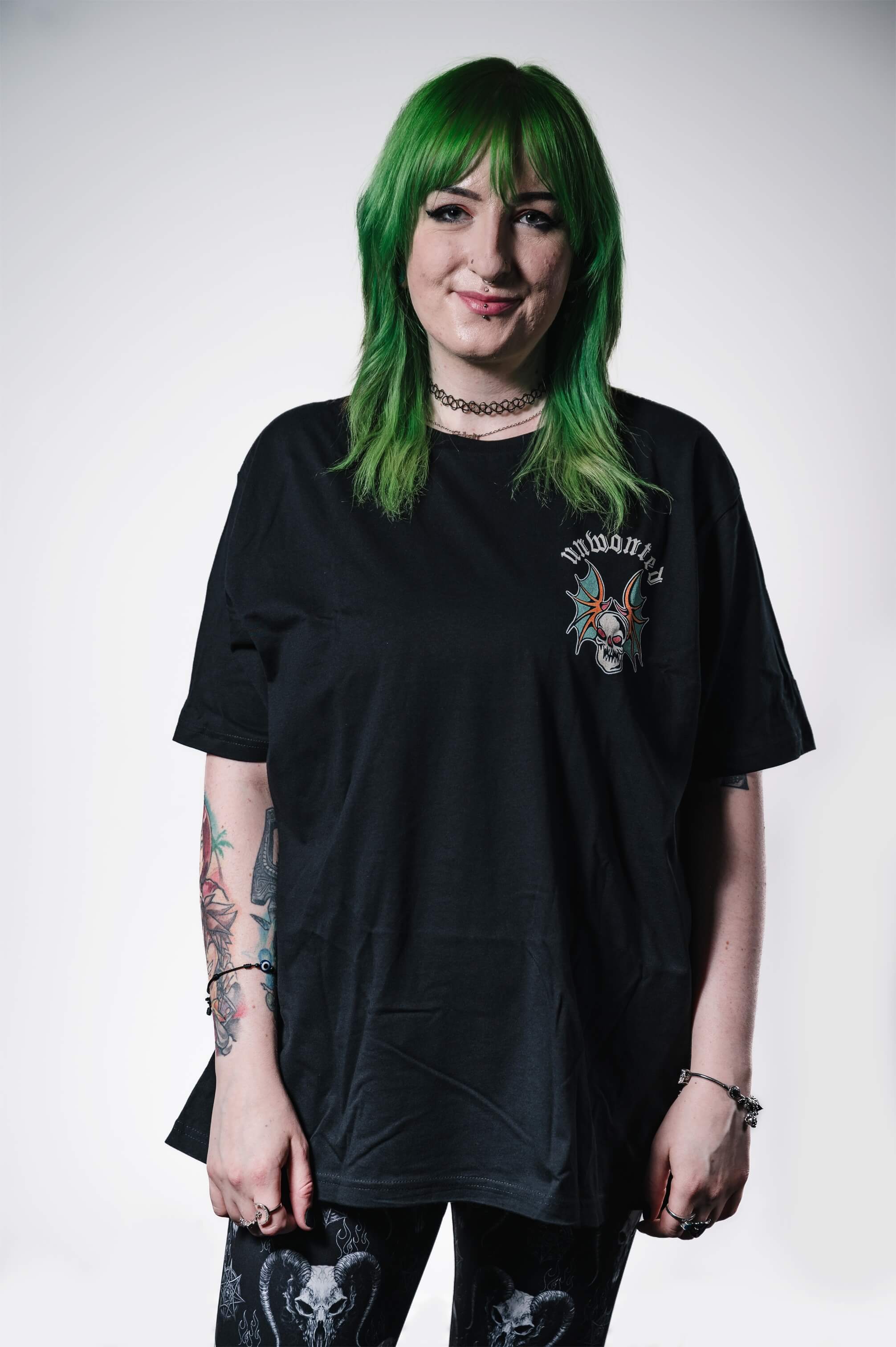 Old School - Cotton T-Shirt - Unwonted Alternative Gym Wear