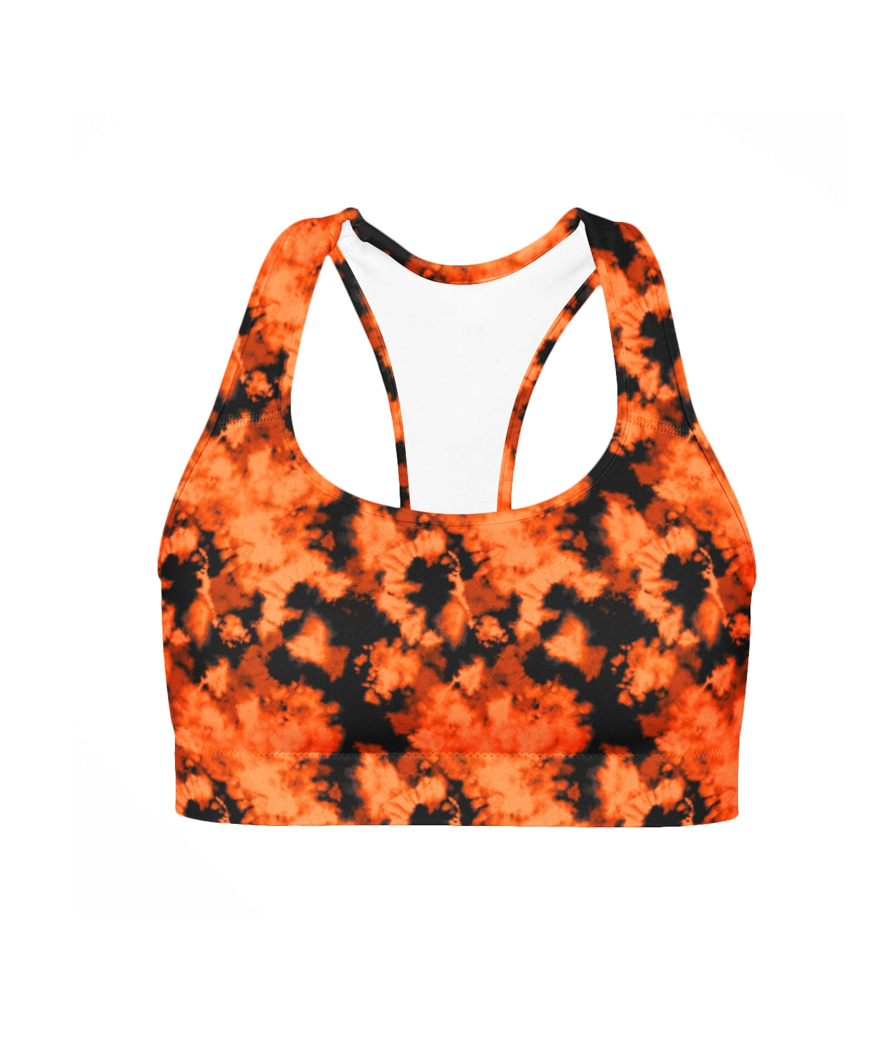 Orange Tie Dye - Crop Top