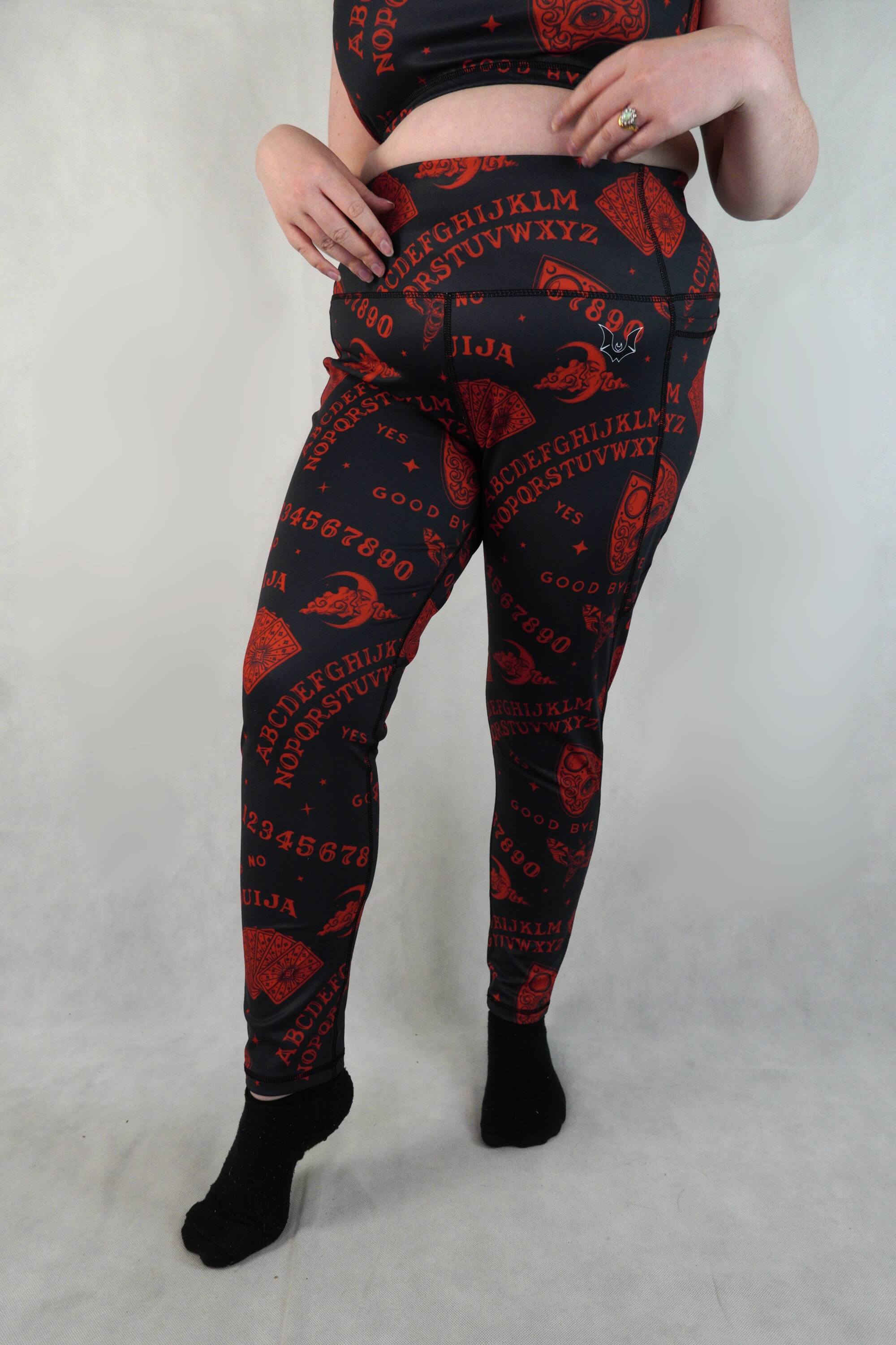 Red Ouija - Side Pocket Leggings
