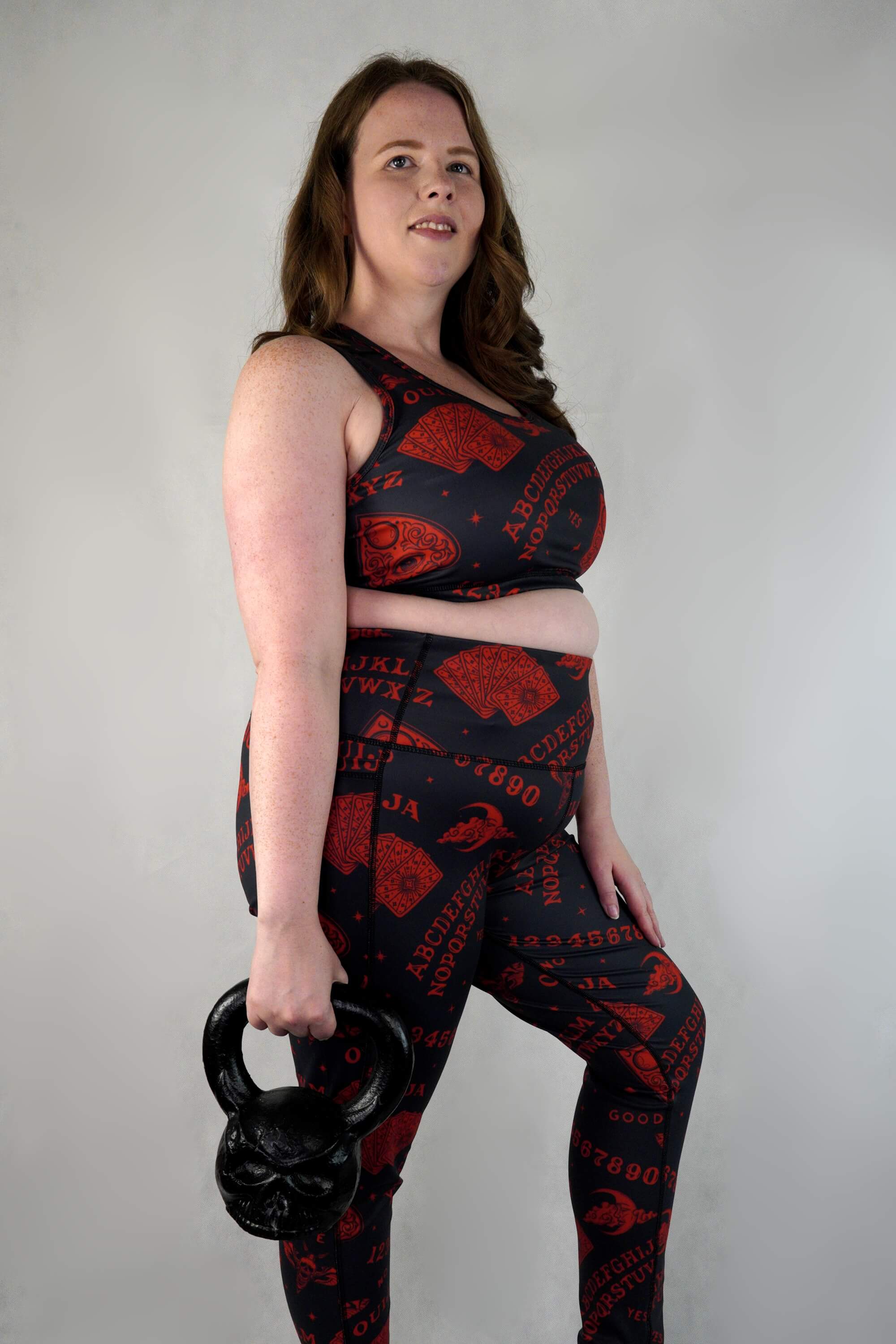 Red Ouija - Side Pocket Leggings