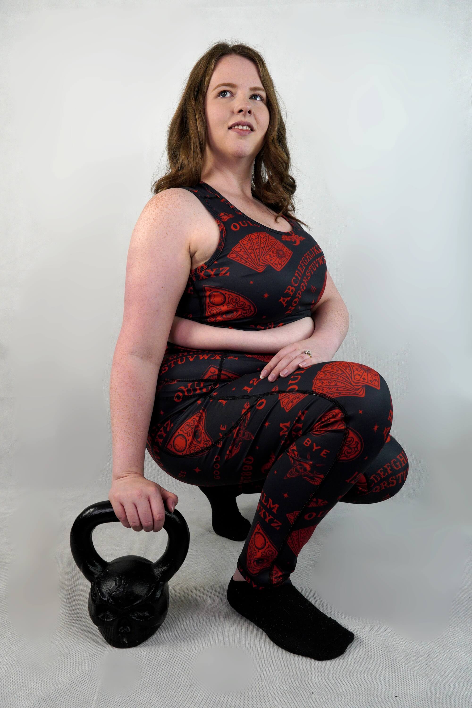 Red Ouija - Crop top