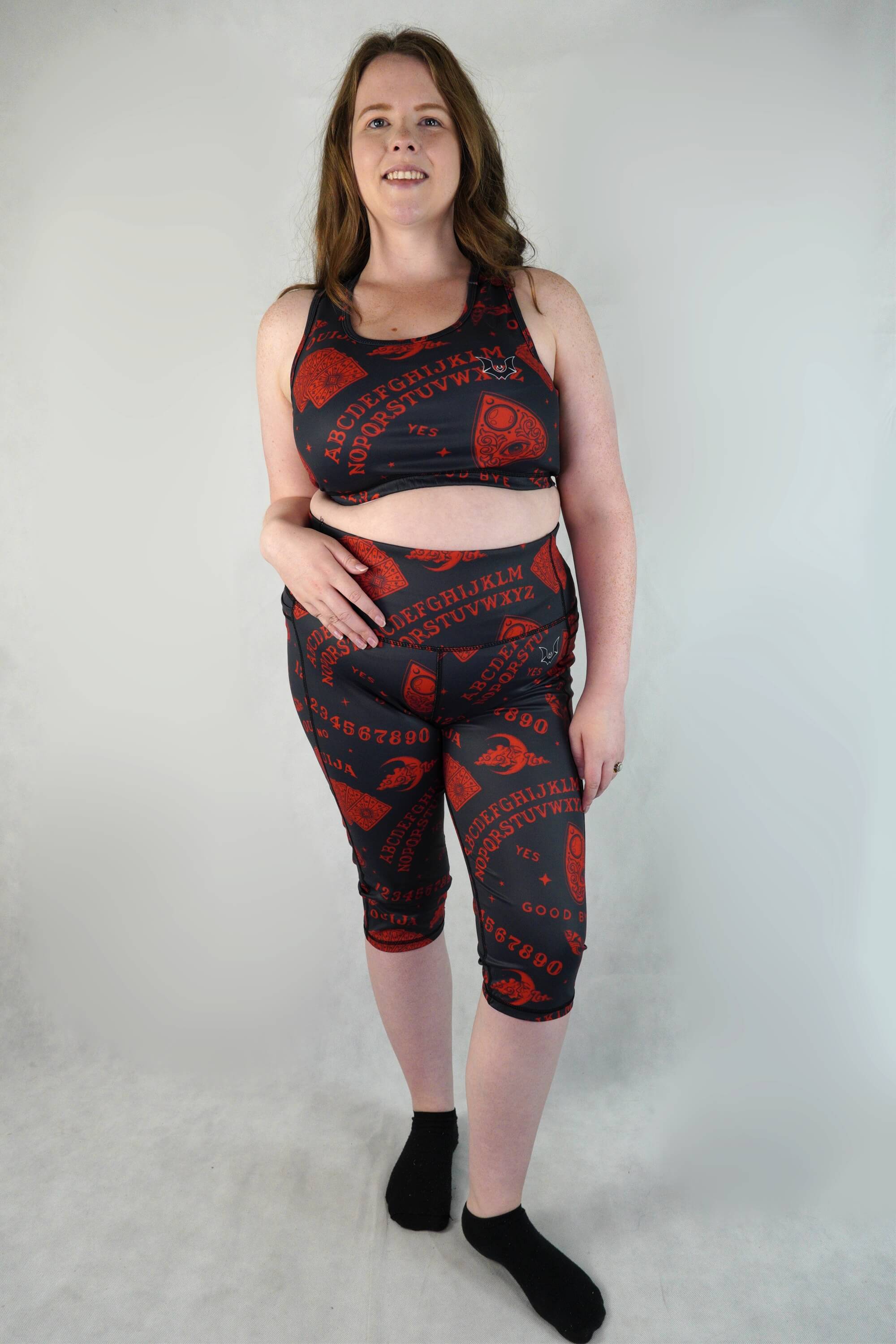 Red Ouija - Knee Length Pockets