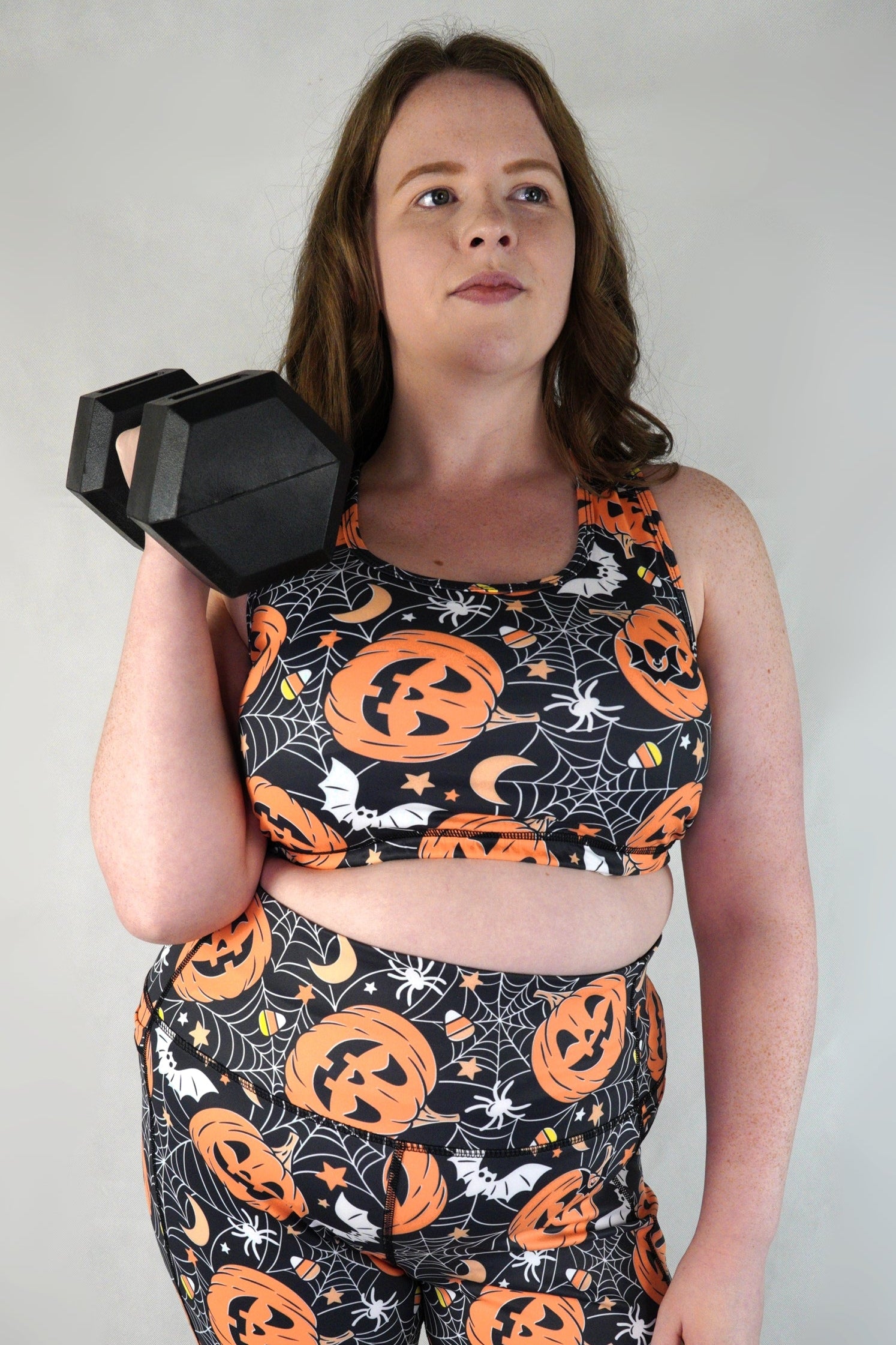 Pumpkin Webs - Crop top