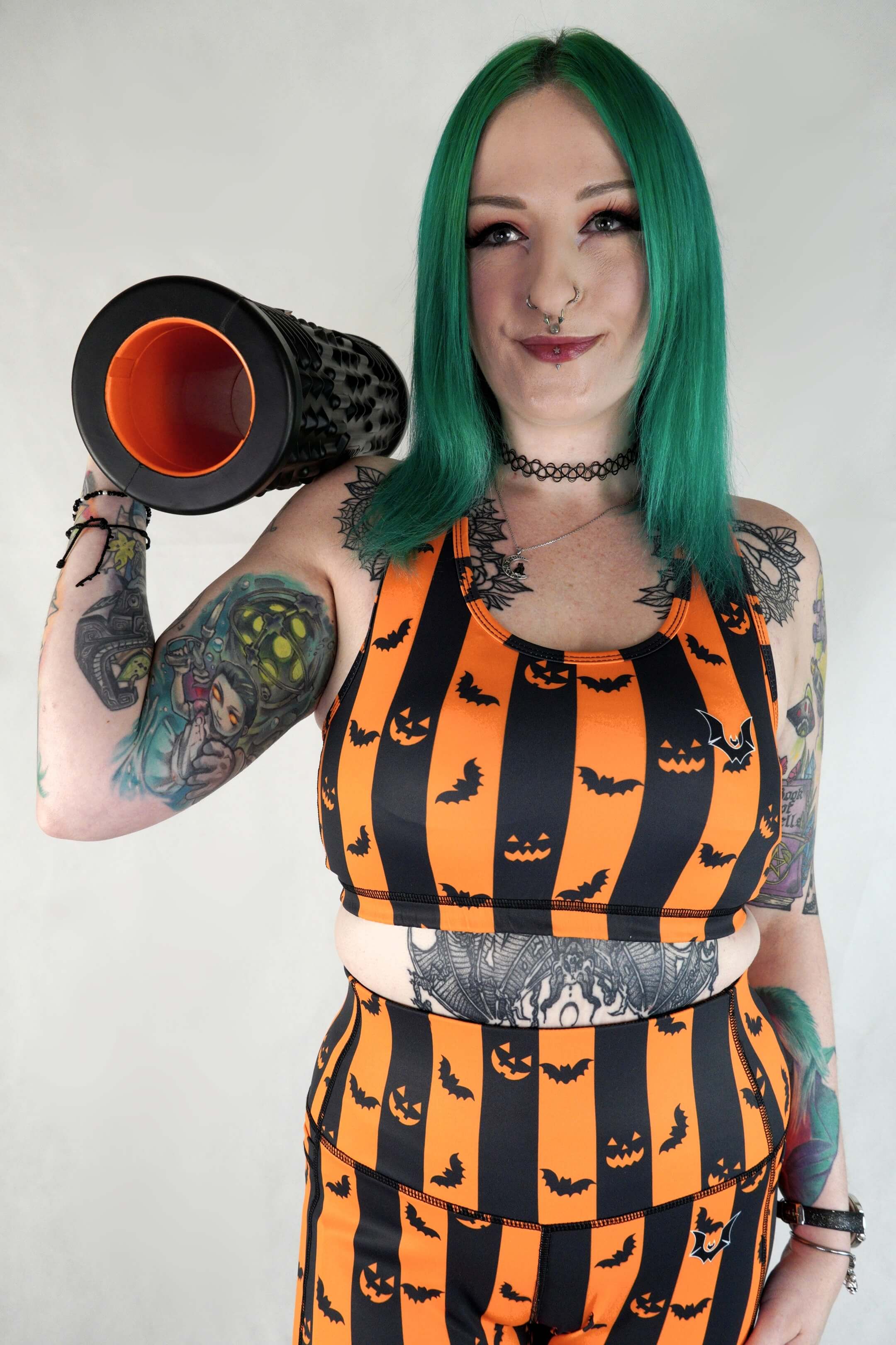 Spooky Stripes - Side Pocket Leggings