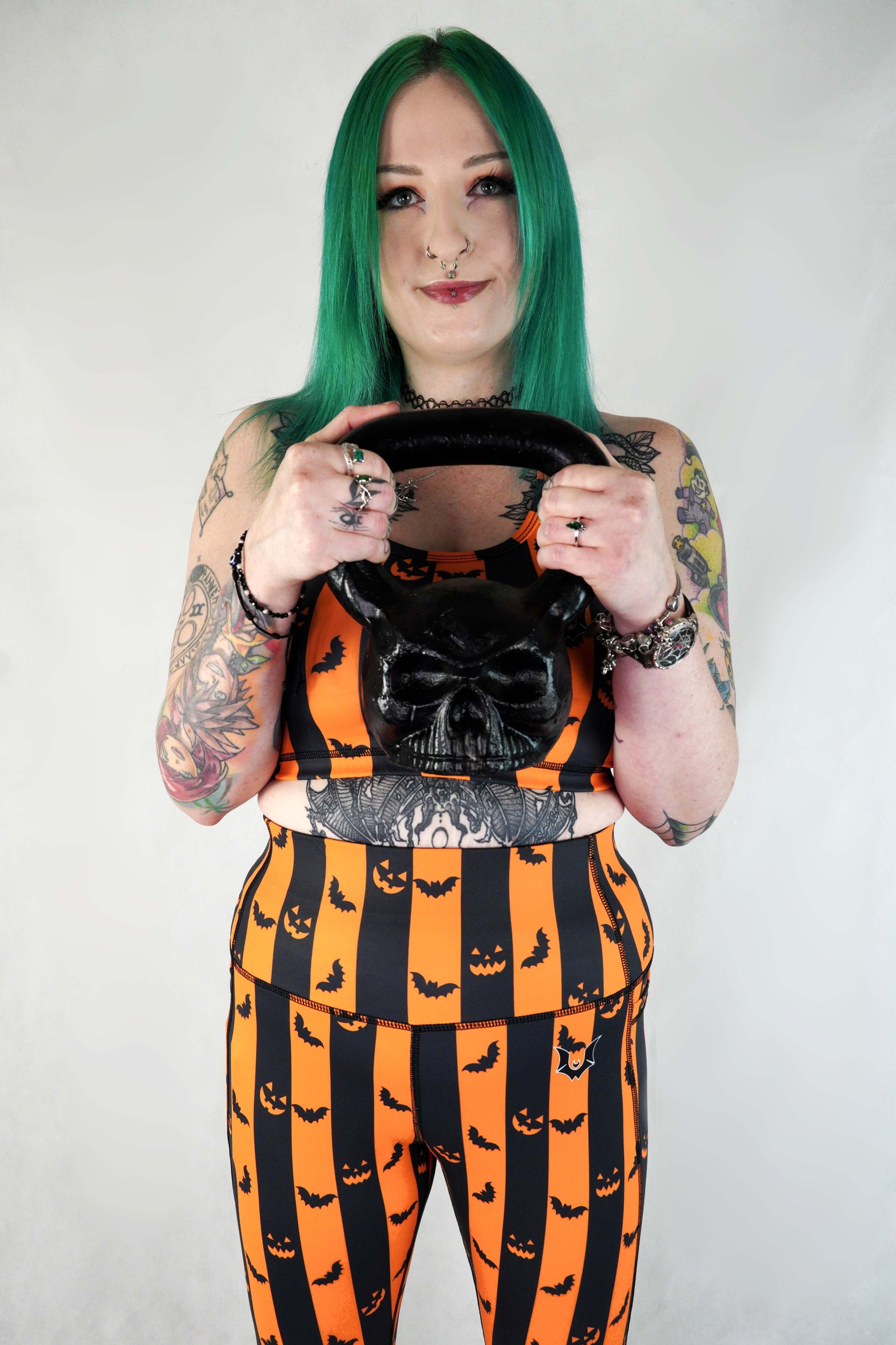 Spooky Stripes - Side Pocket Leggings