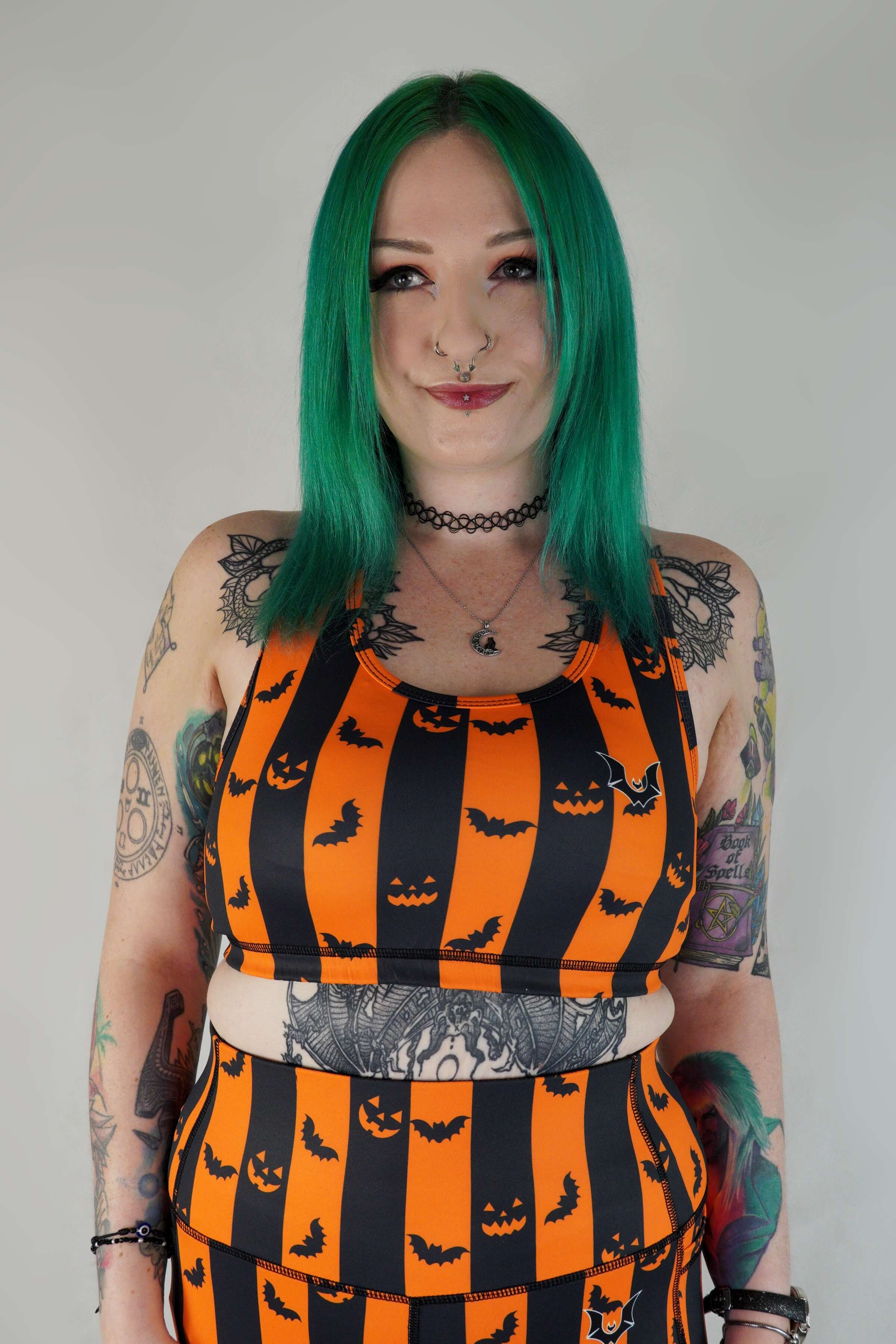 Spooky Stripes - Crop top