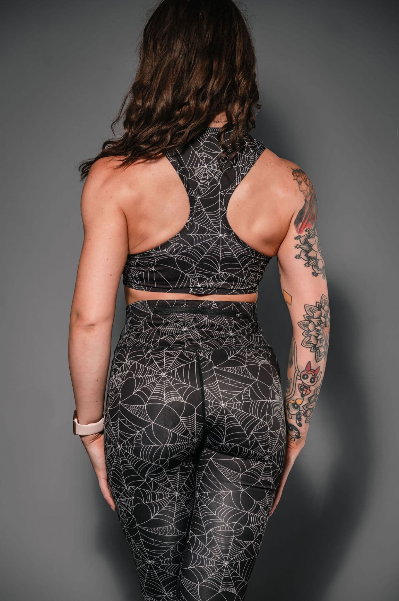 Webbing - Full Length Legging - Unwonted Alternative Gym Wear - unwontedapparel