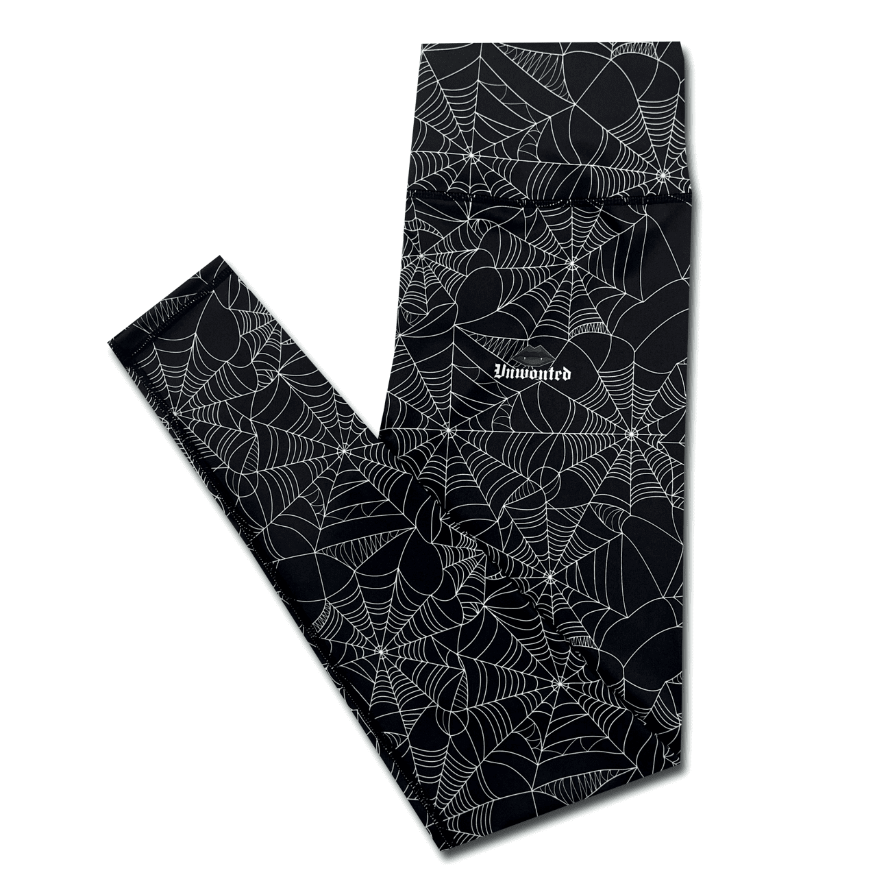 Webbing - Full Length Legging - Unwonted Alternative Gym Wear - unwontedapparel